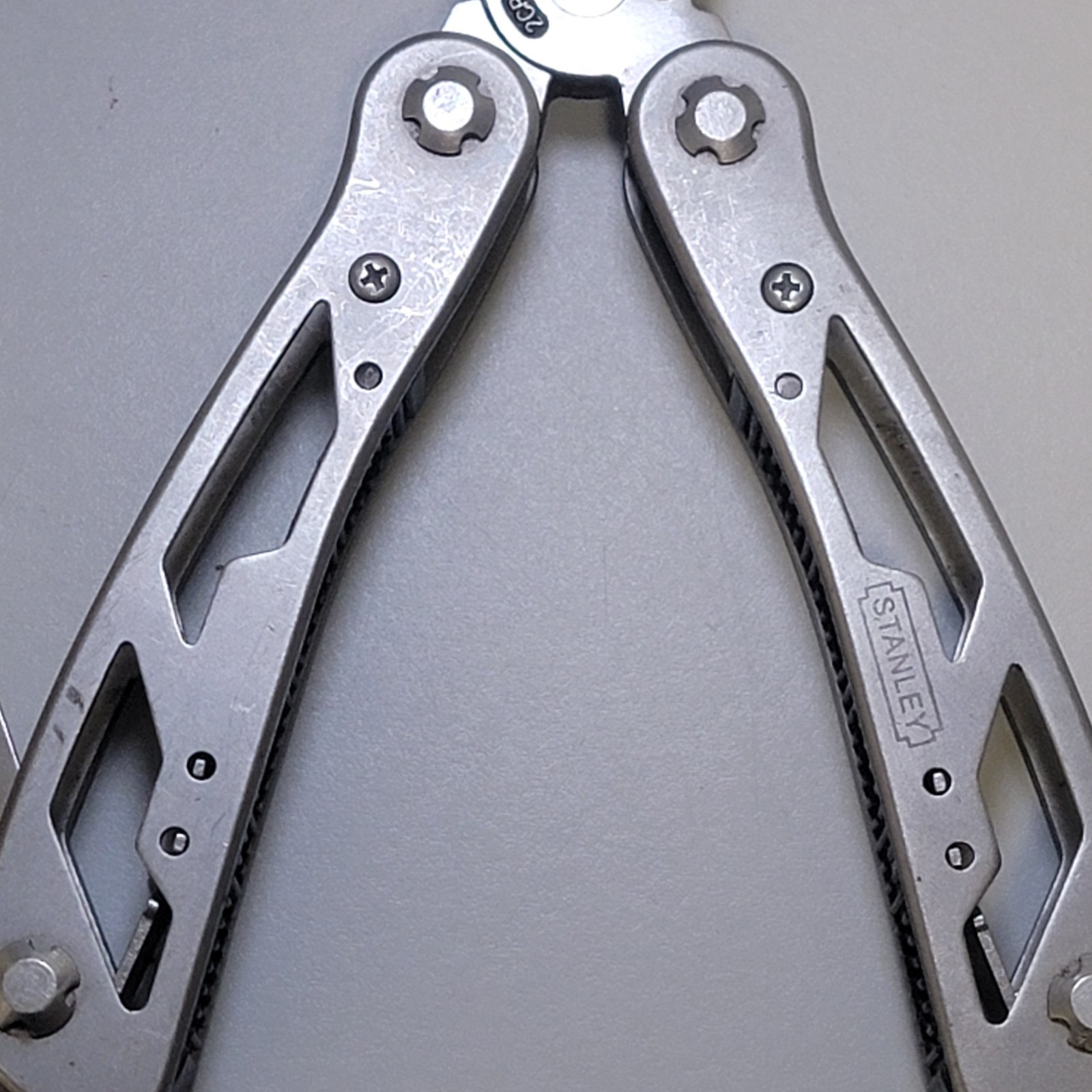 Stanley Multi Tool 2CR 12 in 1 Pocket Knife Pliers Saw Screwdriver File