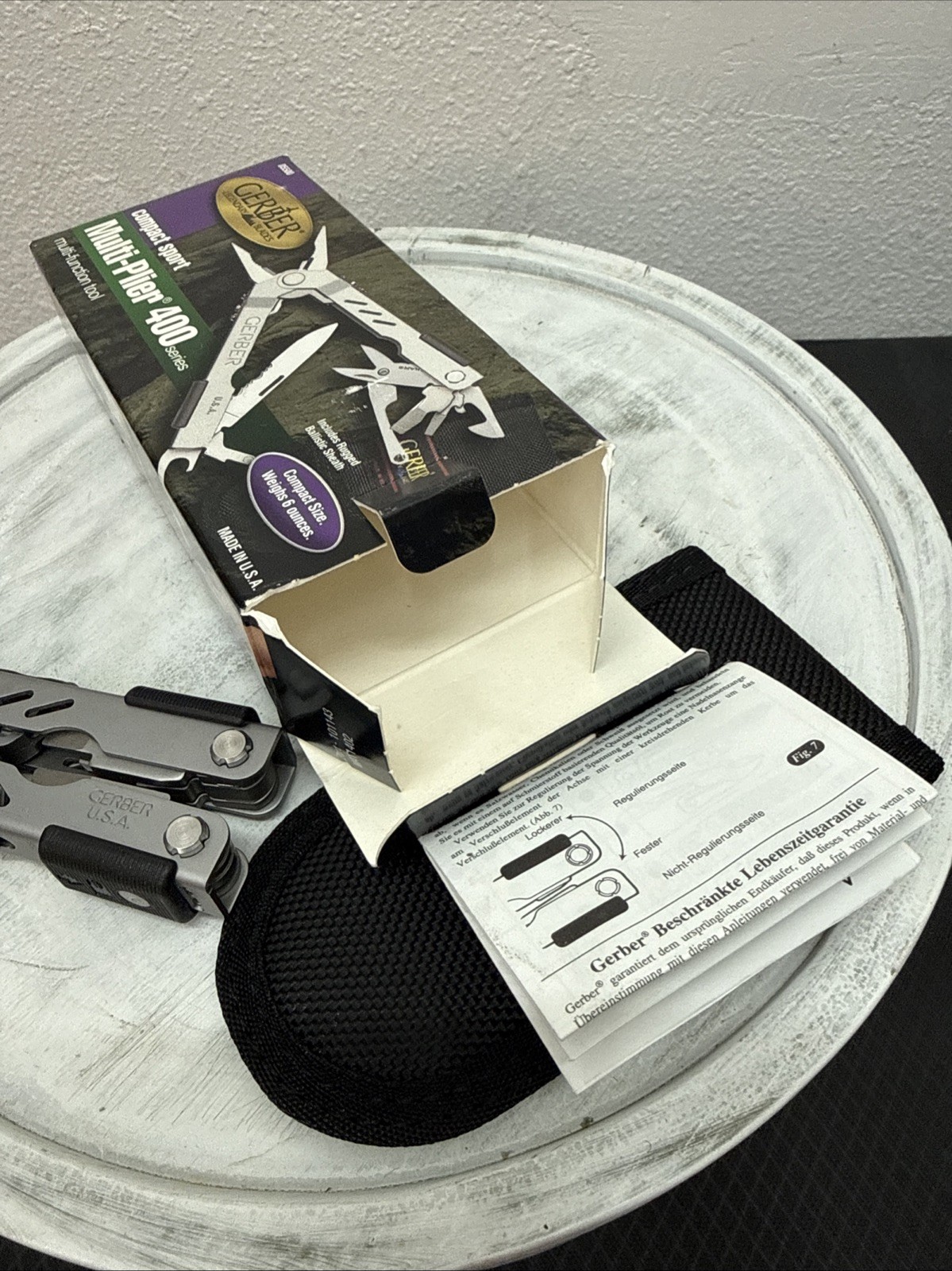 Gerber Fisherman Multi-Plier Multi Tool MP400 Compact Sport Brand New In Box