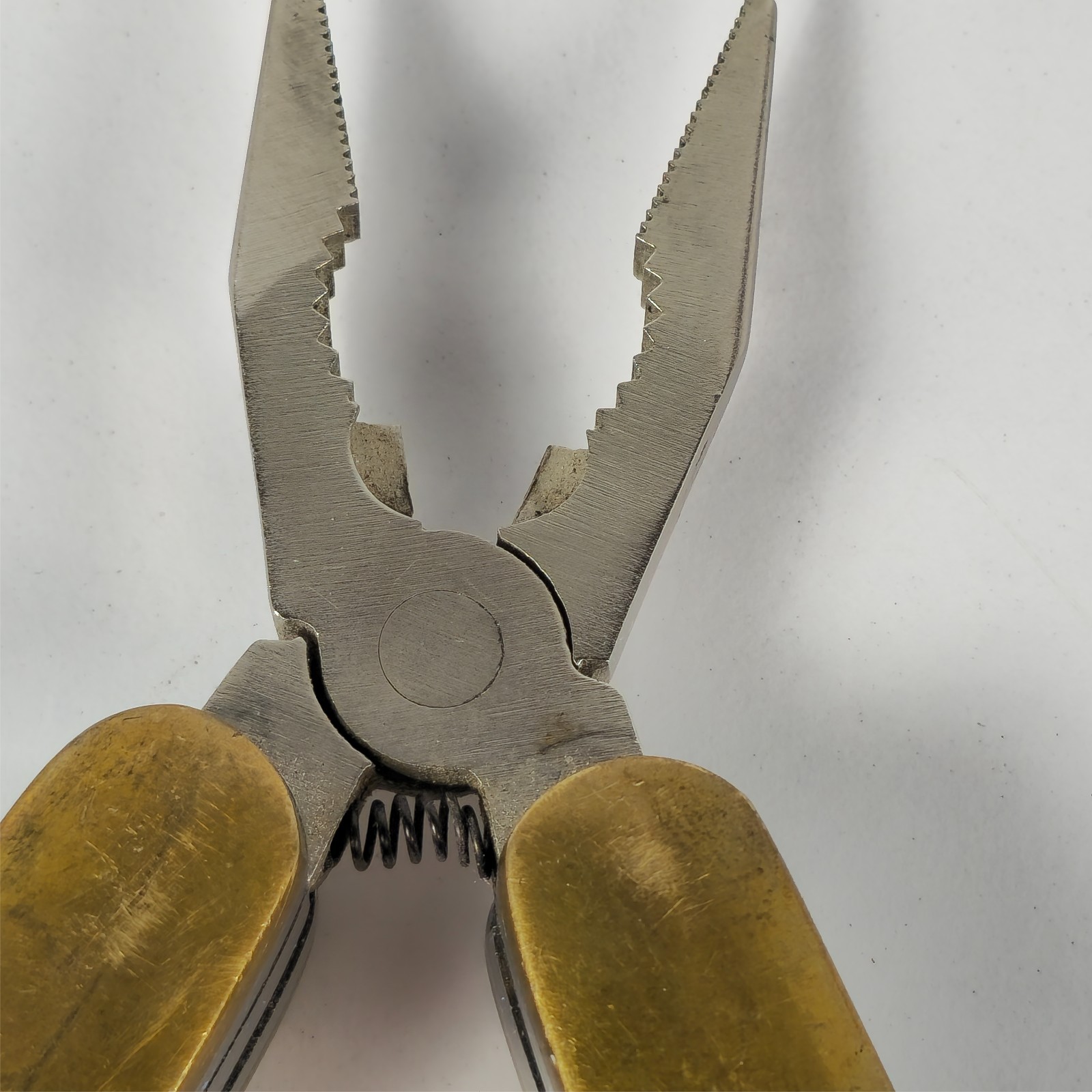 HUSKY 25 Years 25th Anniversary Limited Edition Multi-Tool Brass Wood vintage