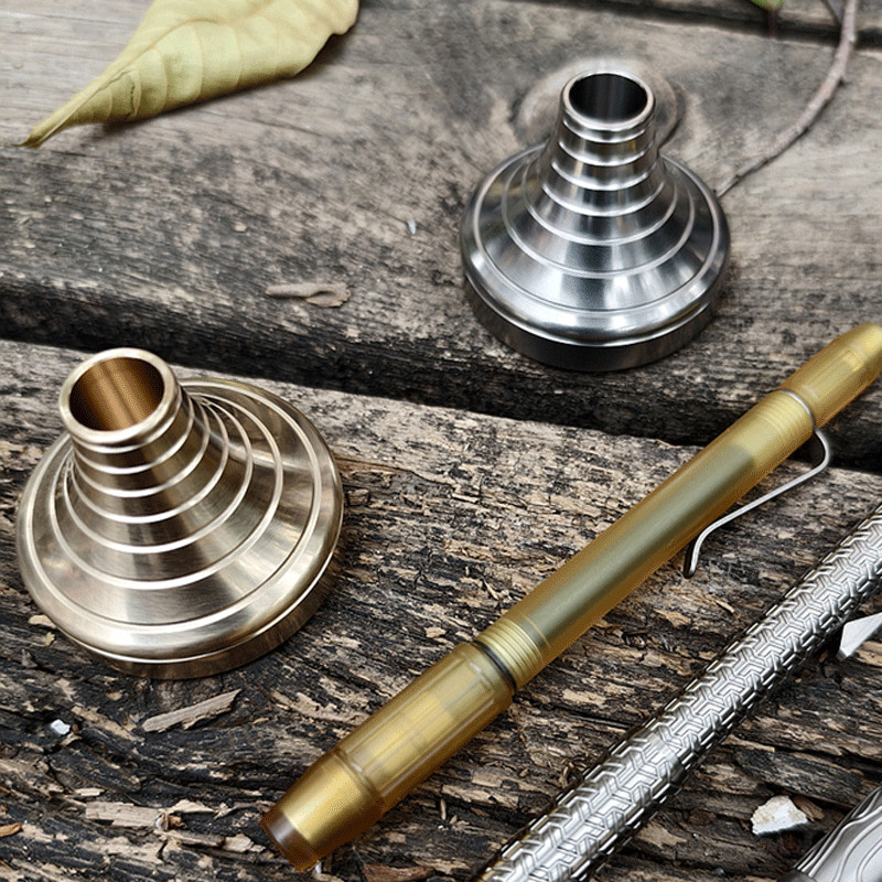 New Titanium Alloy Brass Pen Holder Pen insertion Paper Fellhoelter TiBolt Tool