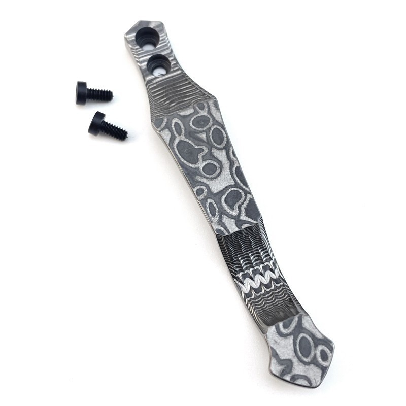 Damascus Steel Pocket Clip for Rick Hinderer XM-18 Knife Titanium Clip Upgrade