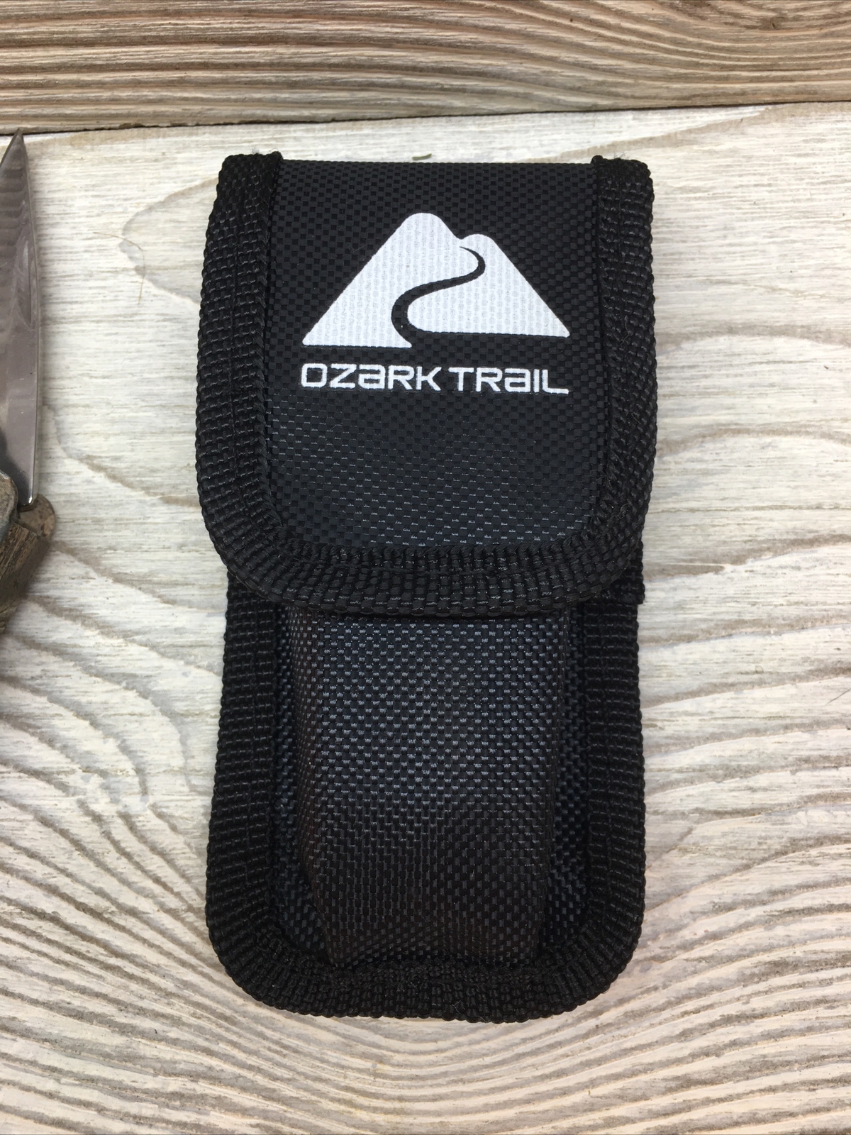 Ozark Trail Multi-Tool with Sheath Camo 12-in-1, Pliers, Wire Cutter, Knife Gift