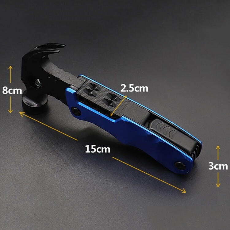 Versatile Folding Survival Hammer for Outdoor and Emergencies