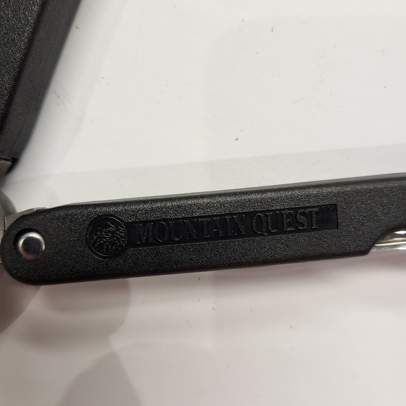 Mountain Quest Multitool w/ case Pliers Knife File Screwdriver Bottle Opener +