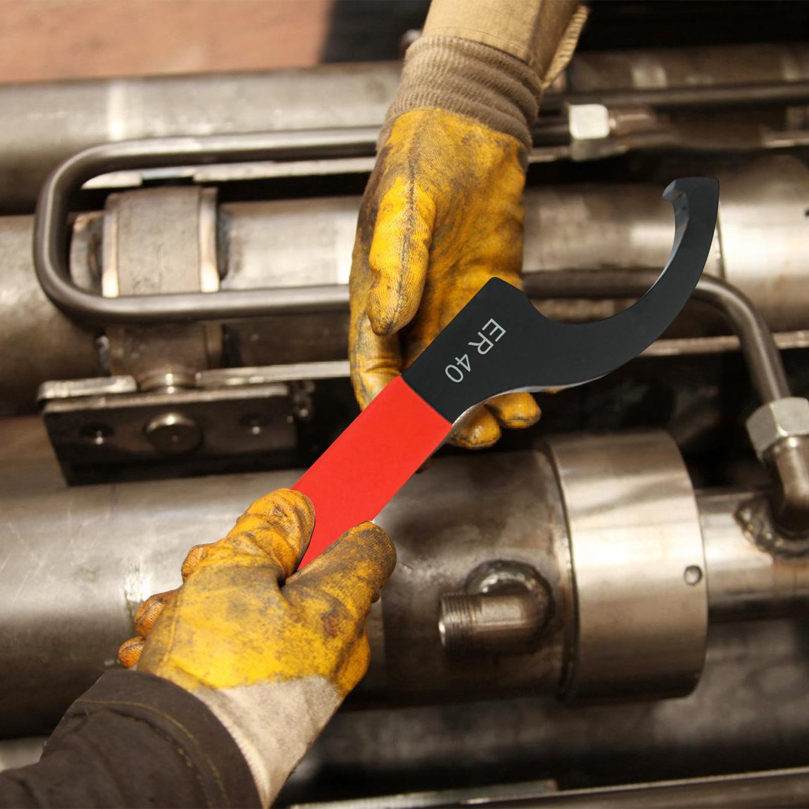 6pcs Threaded Spanner, Hook Wrench Tool CNC Mechanical Wrench…