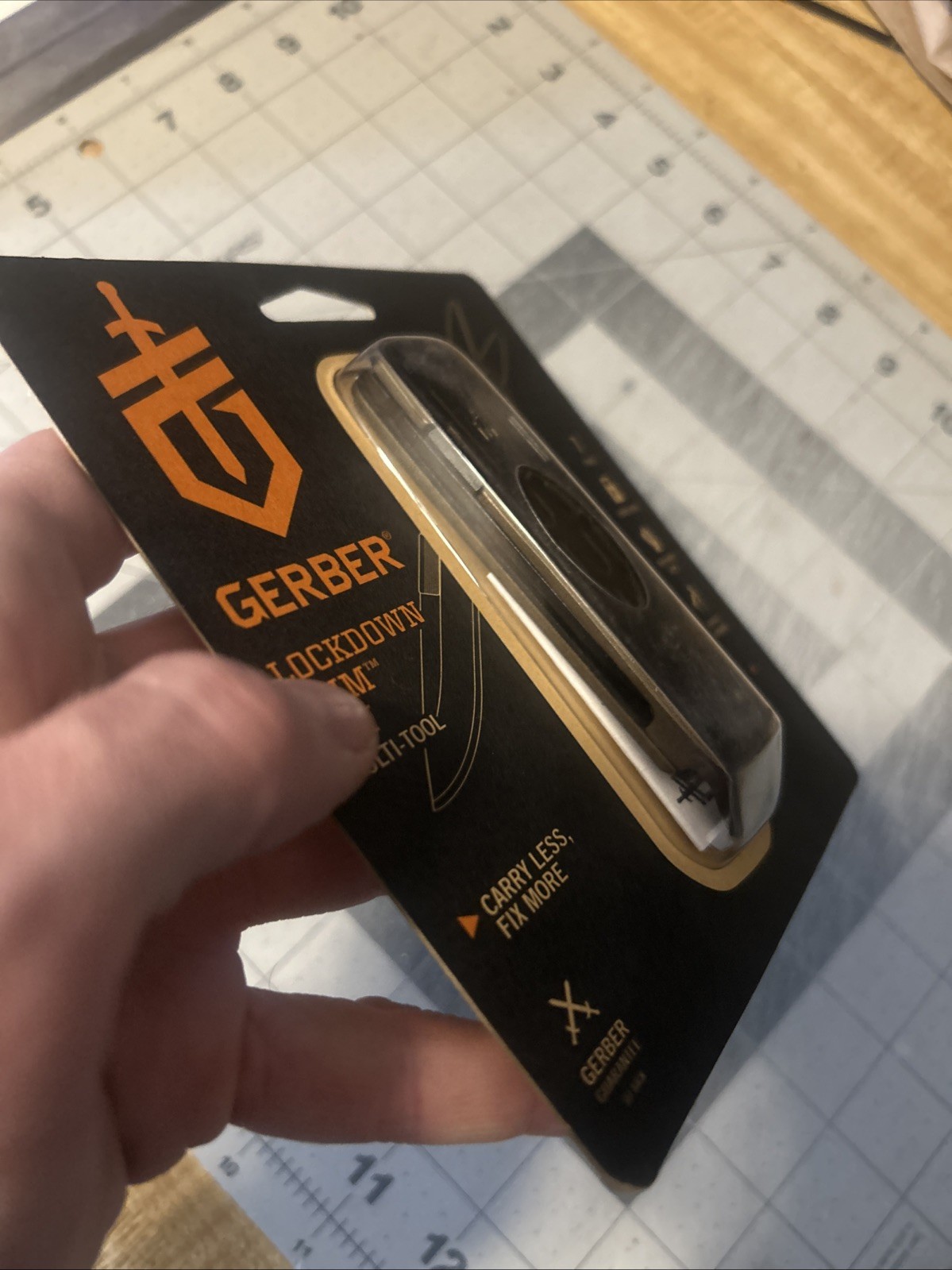 Gerber Lockdown Pry Multi-Tool Stainless Steel Handles EDC Made USA SHIPS FREE