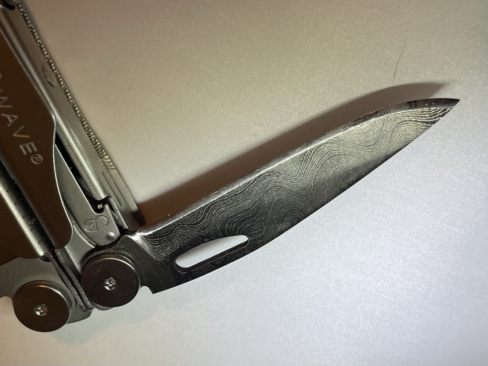 Leatherman Wave With Damascus Blade