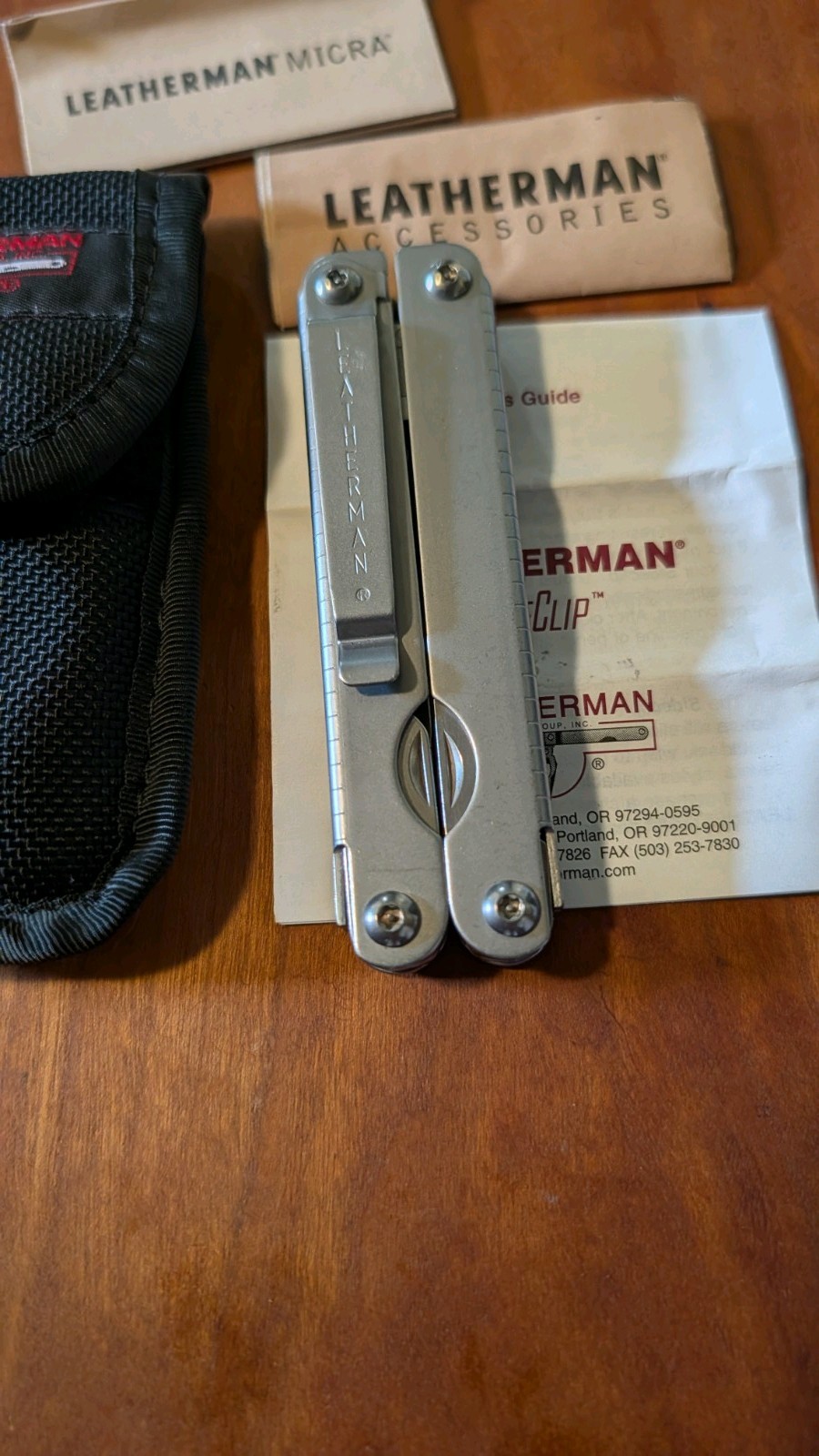 Leatherman Vintage Sideclip Multi-Tool USA, Retired, Portland