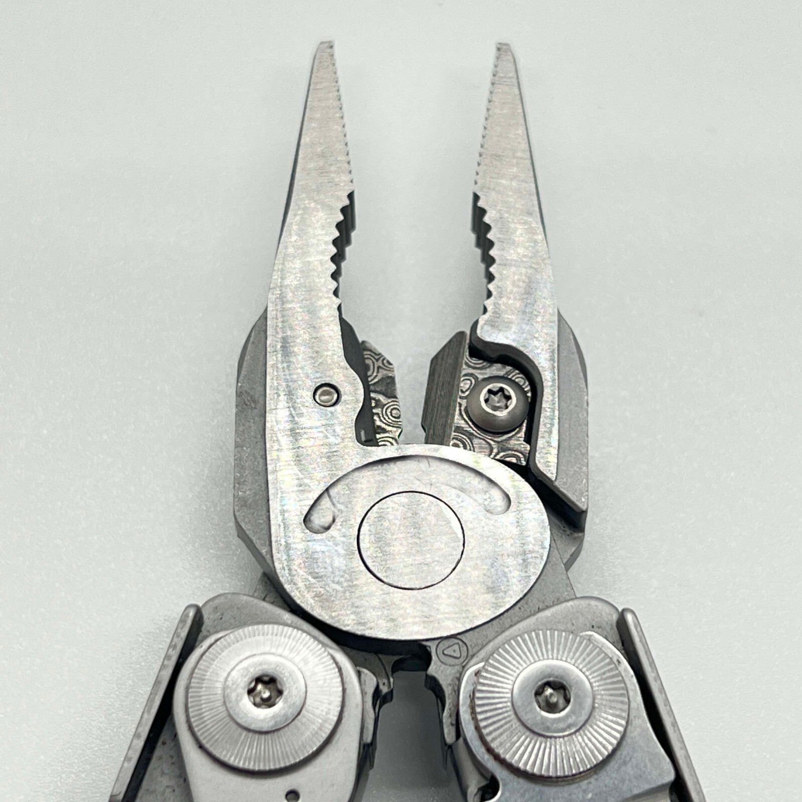 Damascus Replacement Wire Cutter Inserts For Leatherman Surge TTI Wave ARC P4 P2