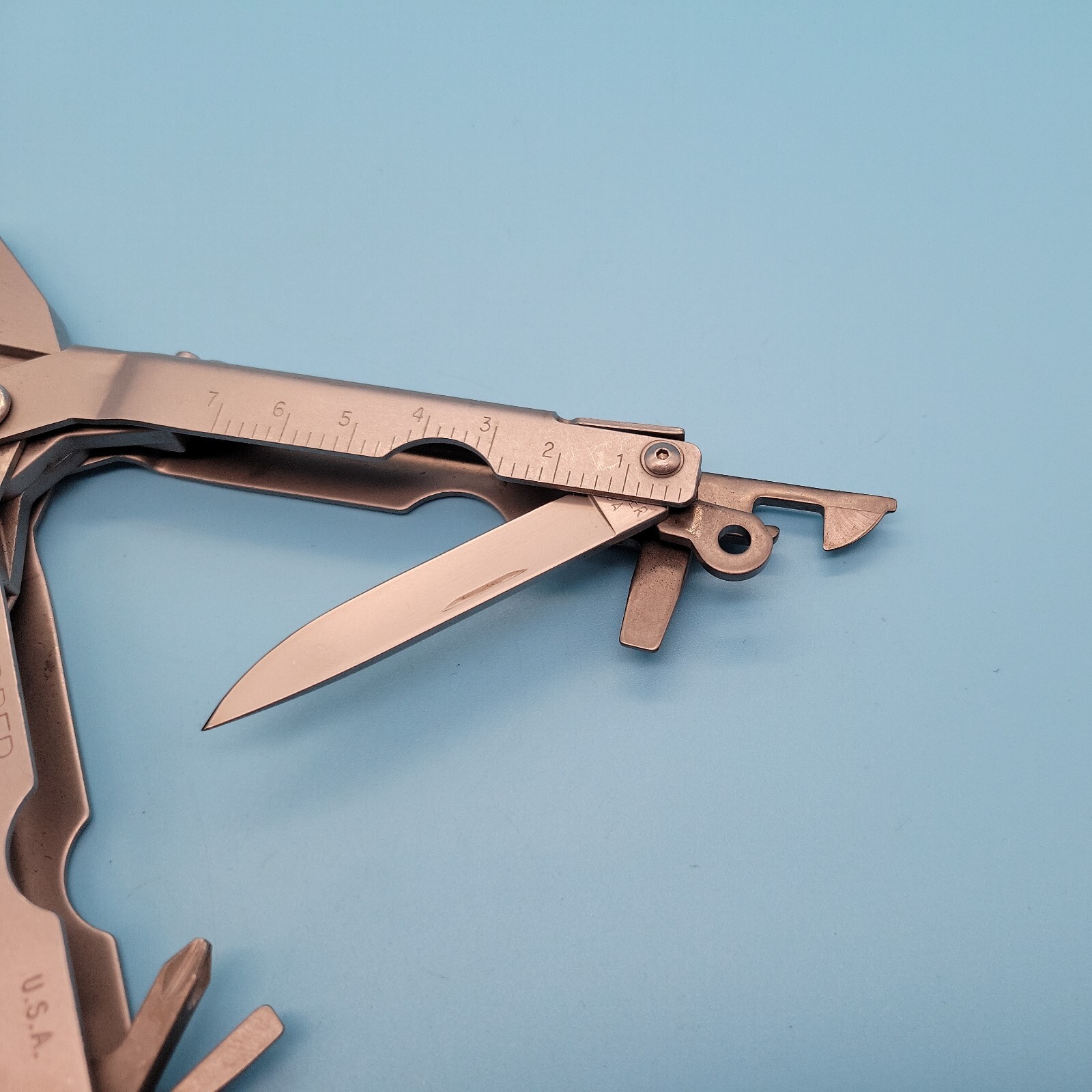 Gerber USA MP600 Multi-Tool Gray Blunt Nose Pliers Screwdrivers Knife – Vintage