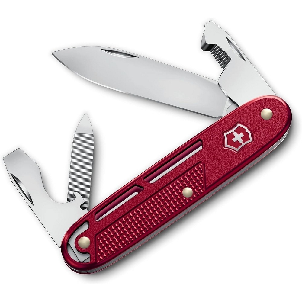 NEW VICTORINOX ALOX Refined Synergy X Red Multi-Tool Knife Perfect 10 Functions