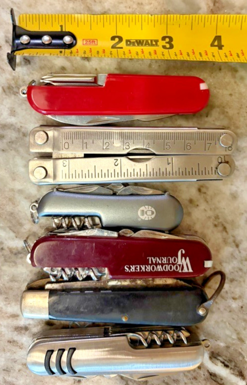 Lot of 6 Multi Tools – see pictures