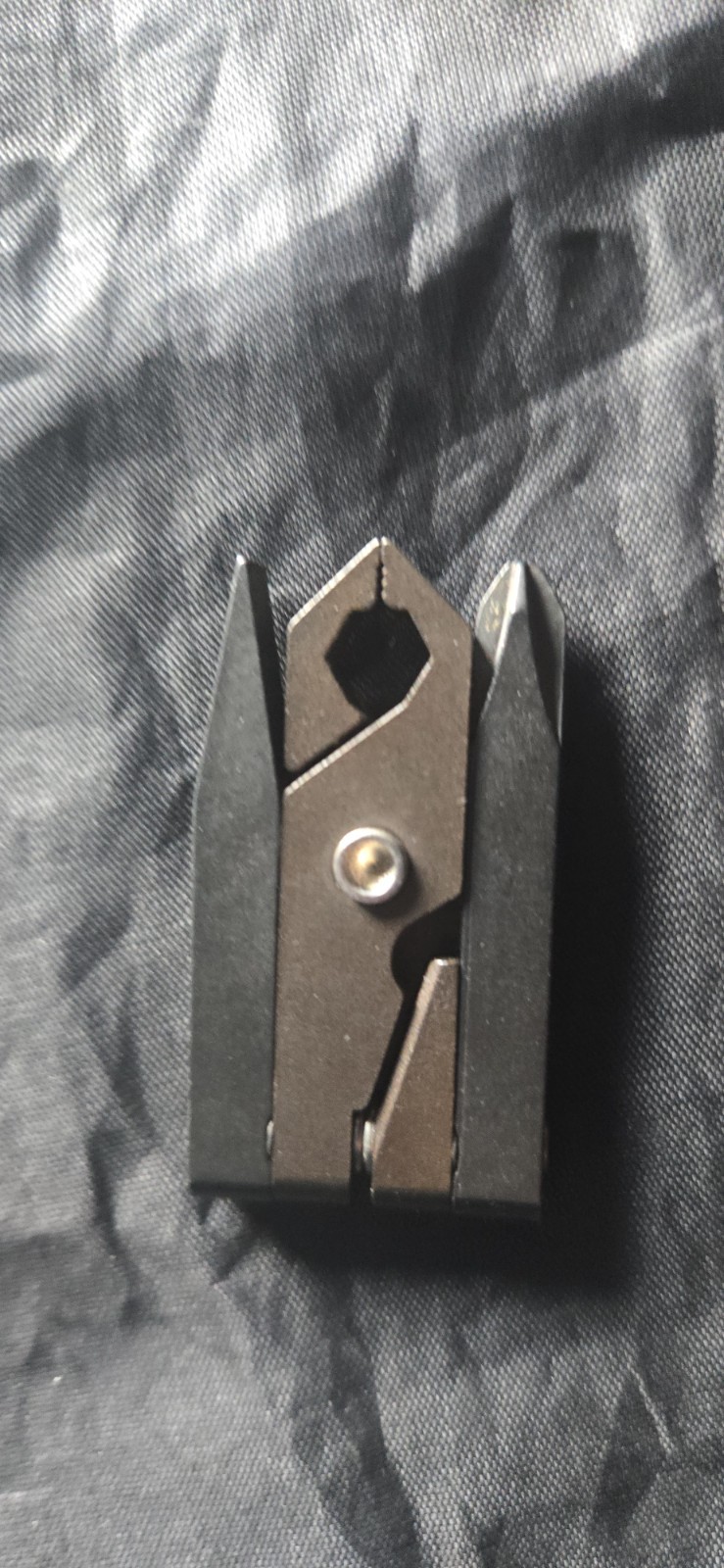 Vintage Swiss-Tech USA Micro Tool Black Phillips Flathead Pliers nice