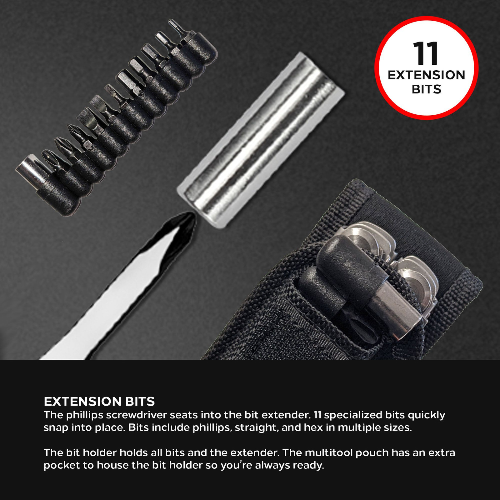 Heavy Duty Multitool | Military Grade Stainless Steel Frame; Deep Profile Blade