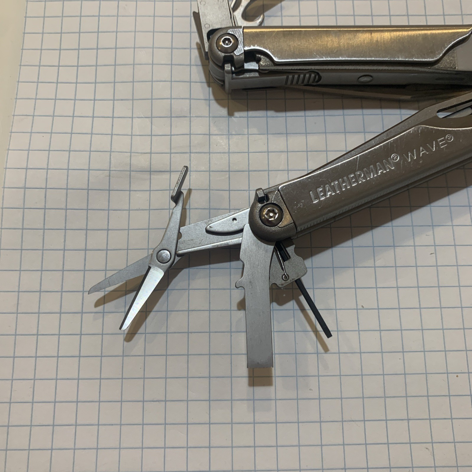 Leatherman Wave Multi-Tool Knife Pliers Nice And Clean (c)
