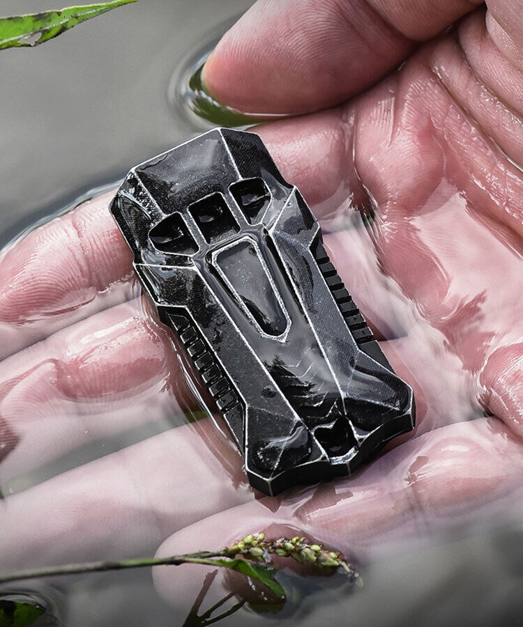Aluminium Alloy 3 Tube Whistle Outdoor Camping Survival EDC keychain Tool 120dB+