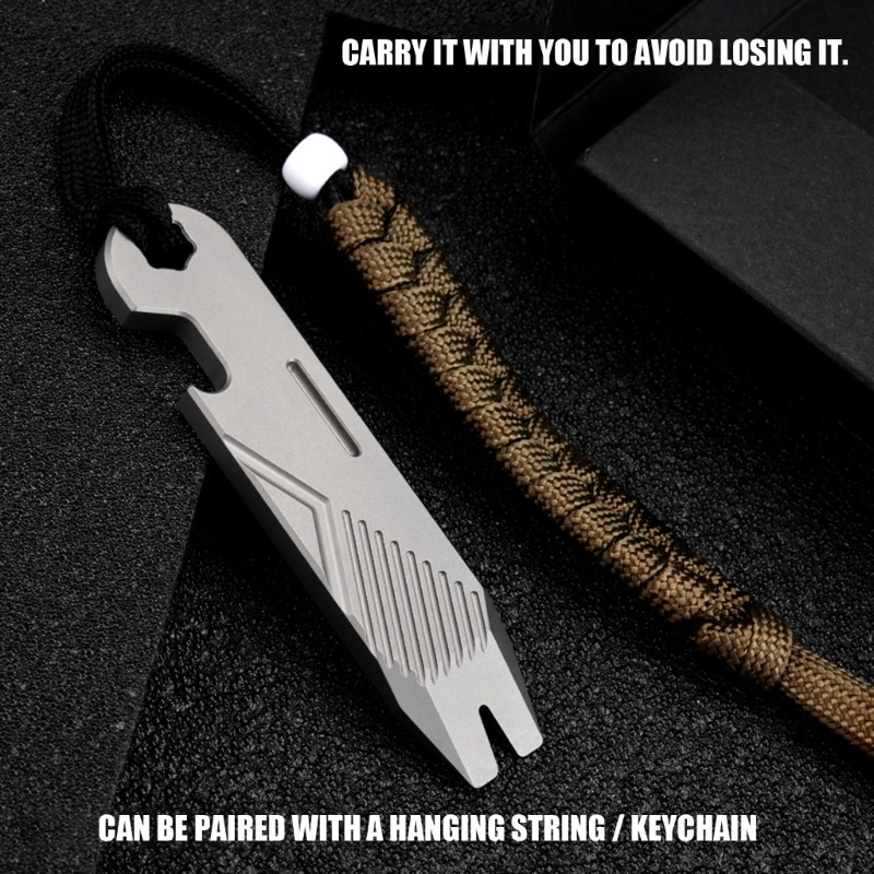 Metal Alloy Pocket Crowbars Portable Bottles Opener Nails Pullers Portable