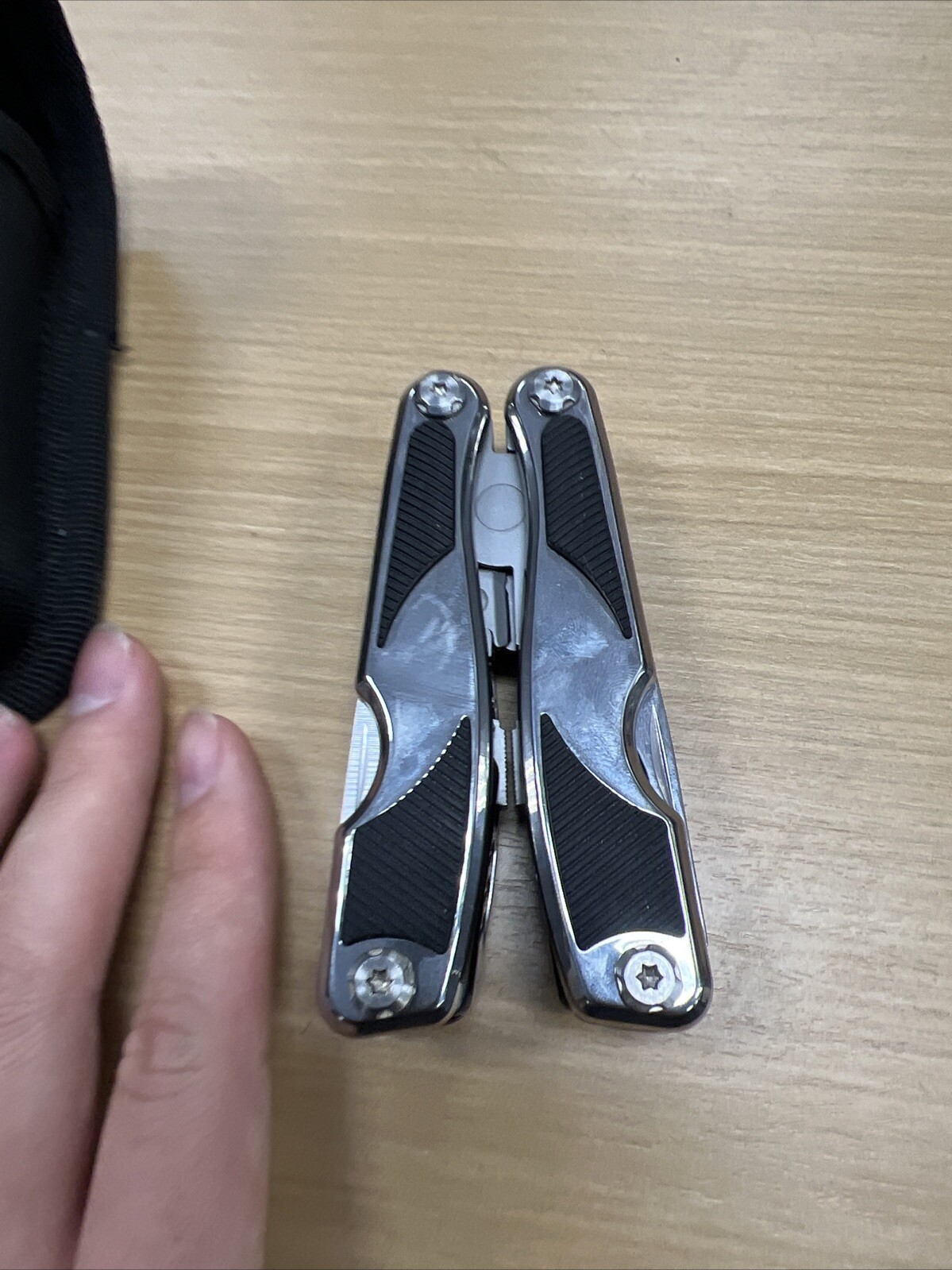 Pliers-14 IN 1-Multi tool Kit folding pocket tools w/sheath belt FULL size steel
