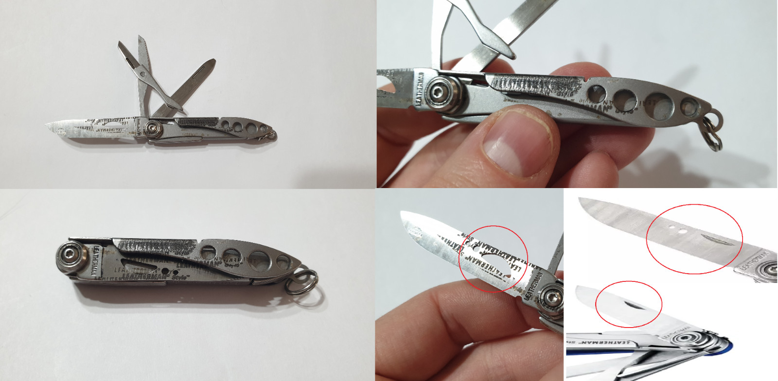 🔥🔥 Leatherman Style One Hand Opening Prototype and Factory Misprint Very Rare