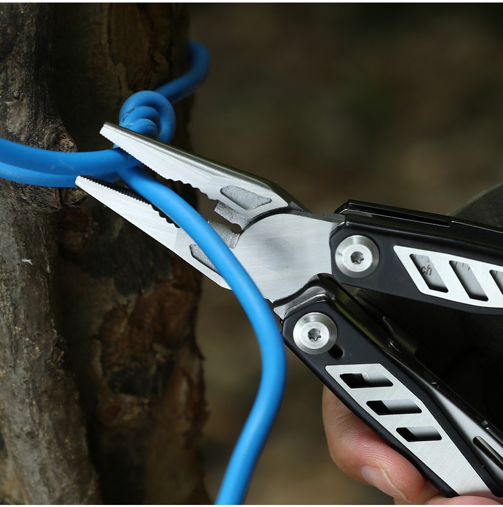 Dispatch 16-in-1 Stainless Steel Multi-Tool Plier, Outdoor Survival Pocket Tool