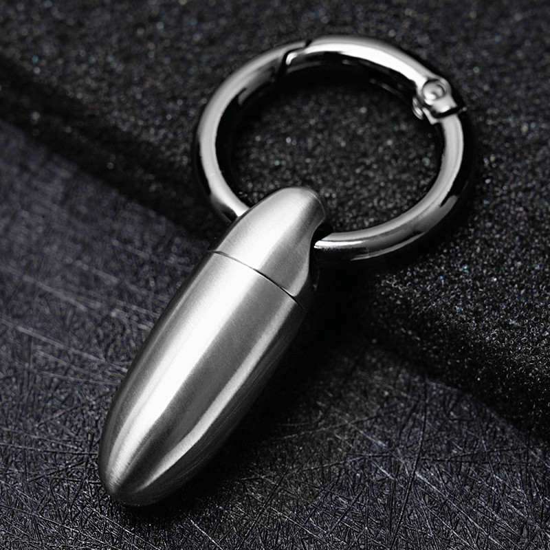EDC Titanium Alloy Waterproof Pill Storage Box Outdoor Travel Survival Container