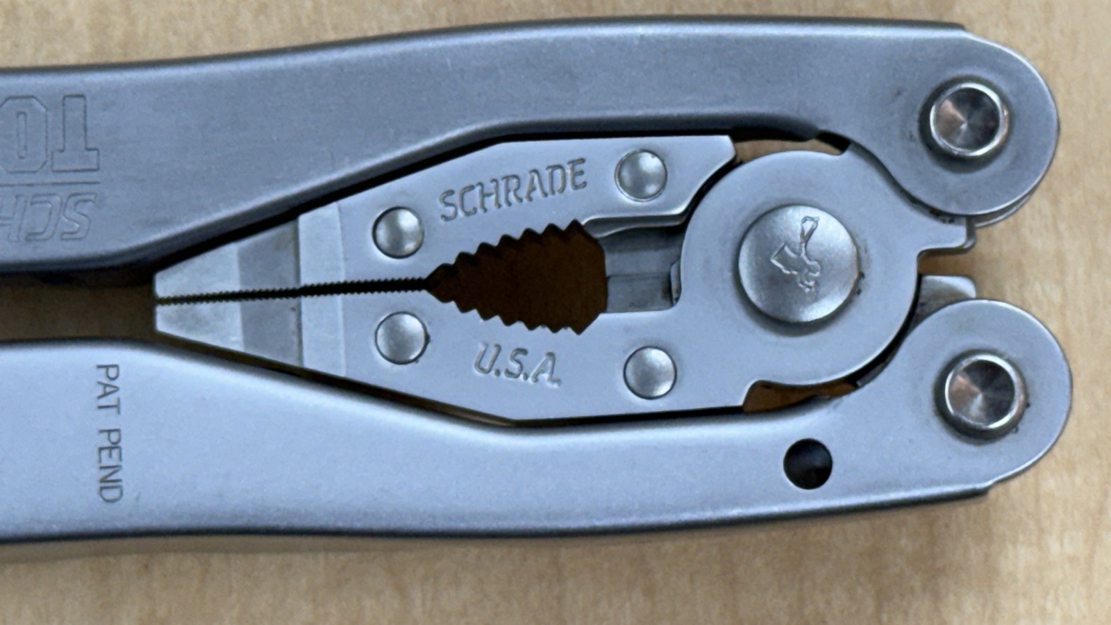 Schrade Tough-Tool Multi-Tool Pliers Knife with Leather Sheath! Made In USA!!!