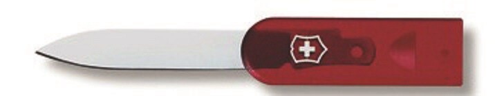 VICTORINOX LETTER OPENER FOR SWISSCARD – RED TRANSLUCENT / SPARE PART SP2072