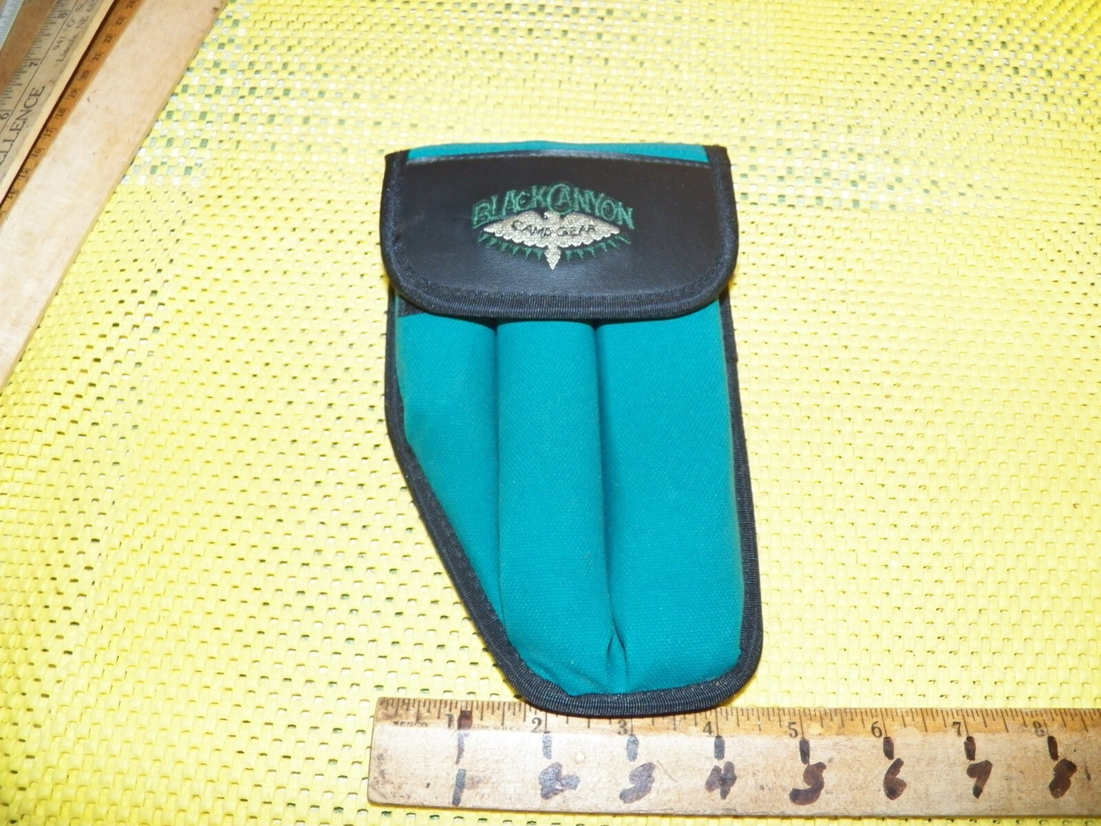 BLACK CANYON Camp Gear Nylon Belt Pouch w/ Pocket Knife, Flashlight &Multi-Tool