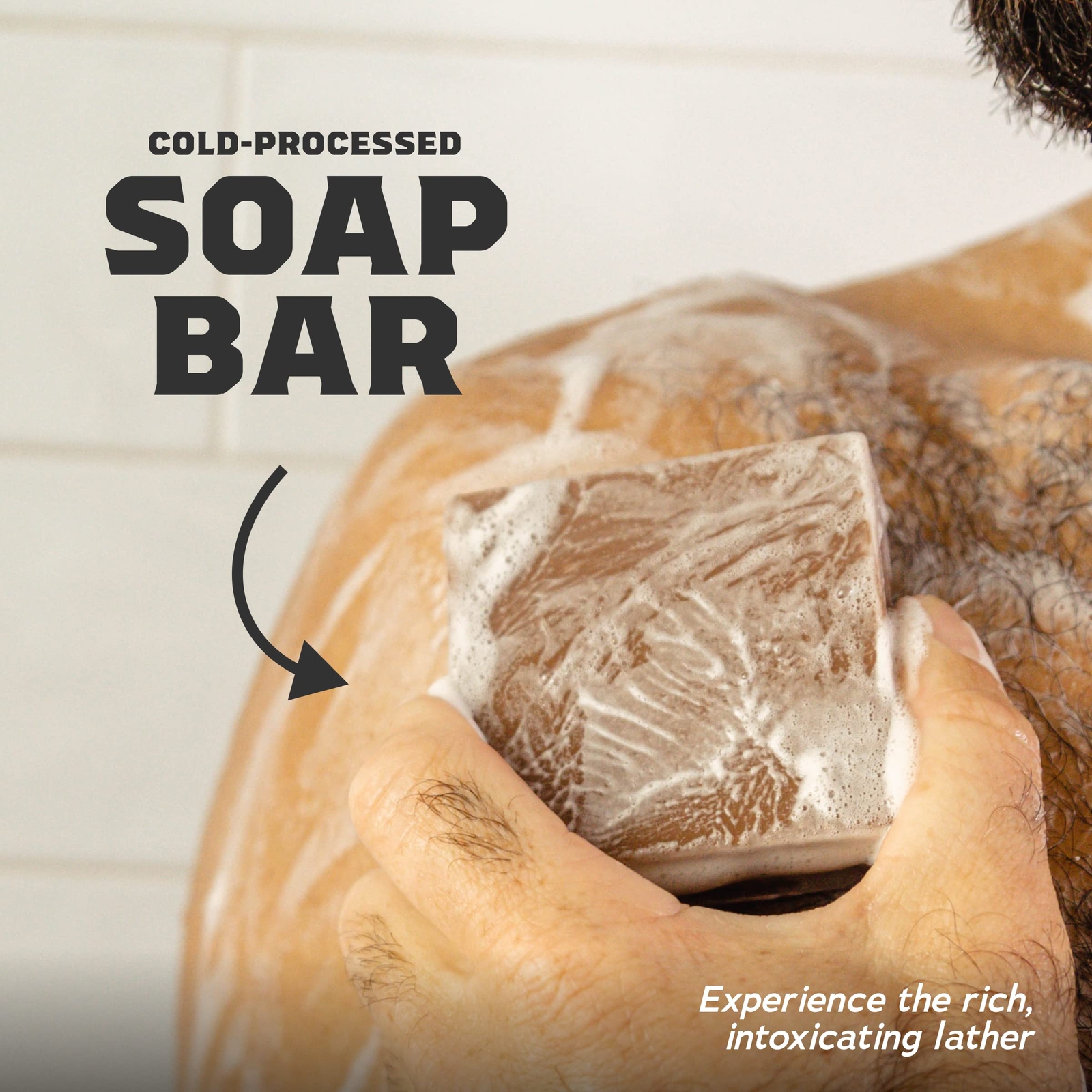 NATURAL BAR SOAP for Men Cold Process Soap Maverick Musk 5oz 5 Pack DR. SQUATCH