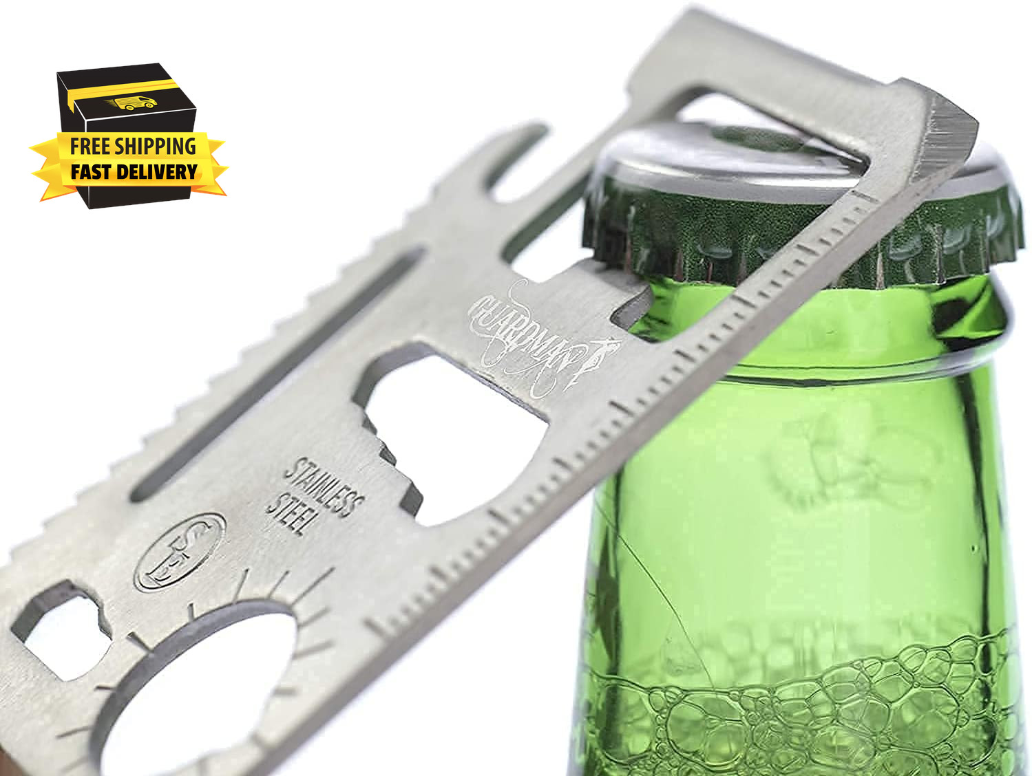 11-In-1 Survival Credit Card Multitool – Fathers Day Stocking Stuffer Christmas