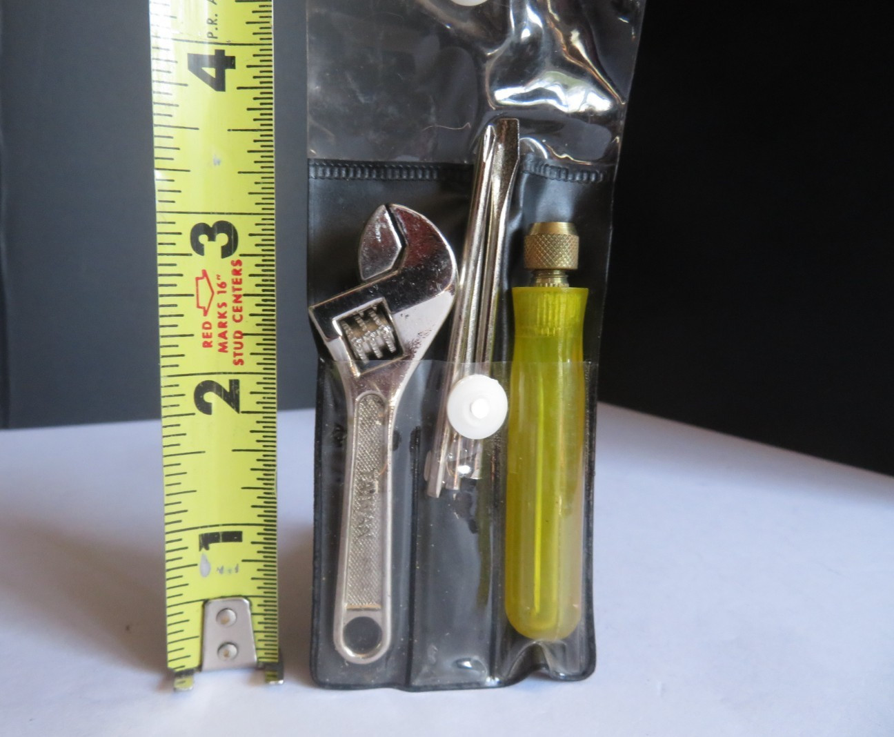 VINTAGE Pocket Tool Kit Multi-Tool Set Crescent® Wrench Screwdriver Phillips Awl
