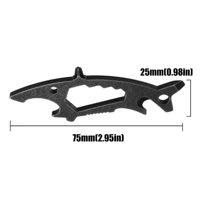 Small Carbon Steel Beer Opener Fashion Pocket Keyring Bottle Opener Funny Gift
