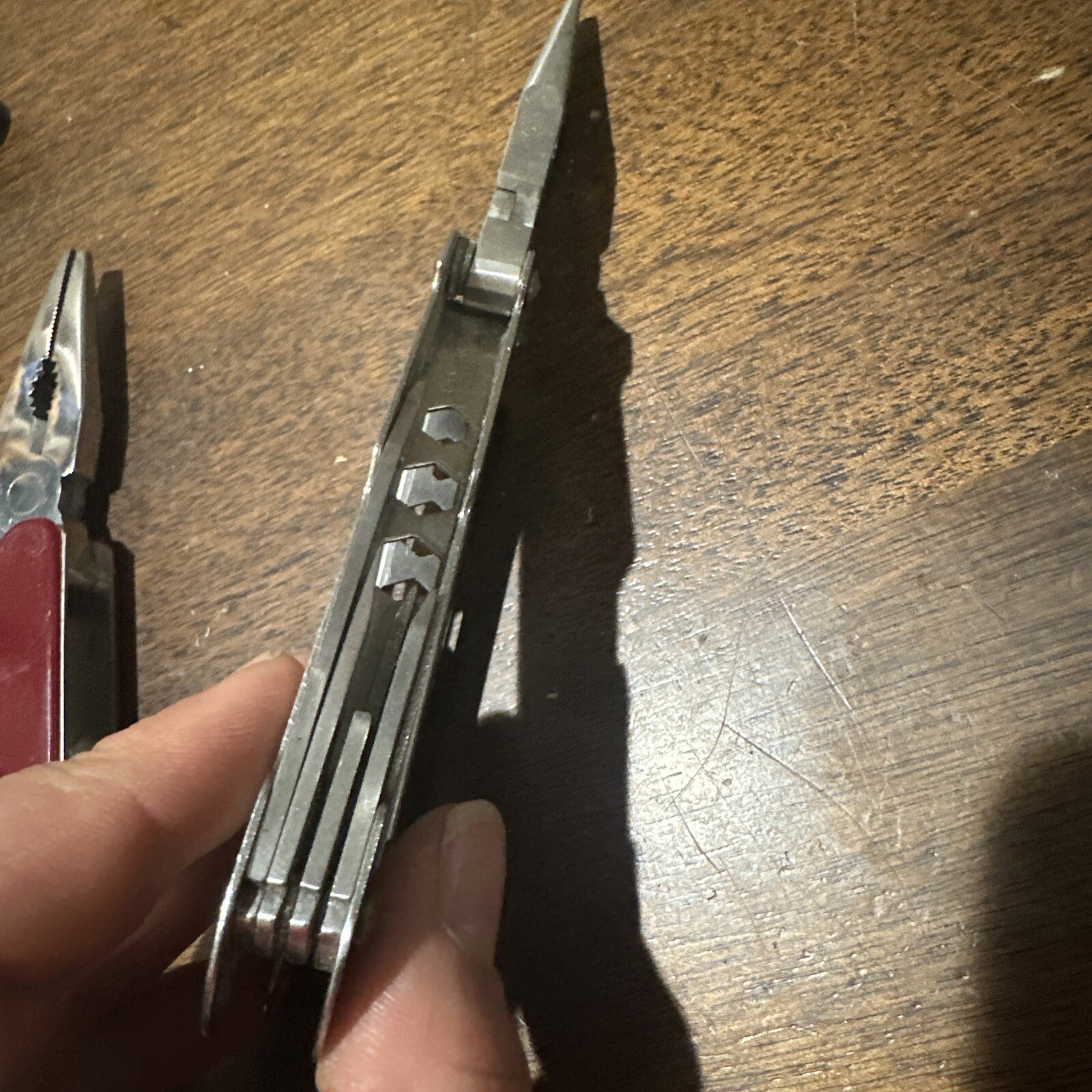 2x Multi-Tool Stainless Steel Handle See photos!