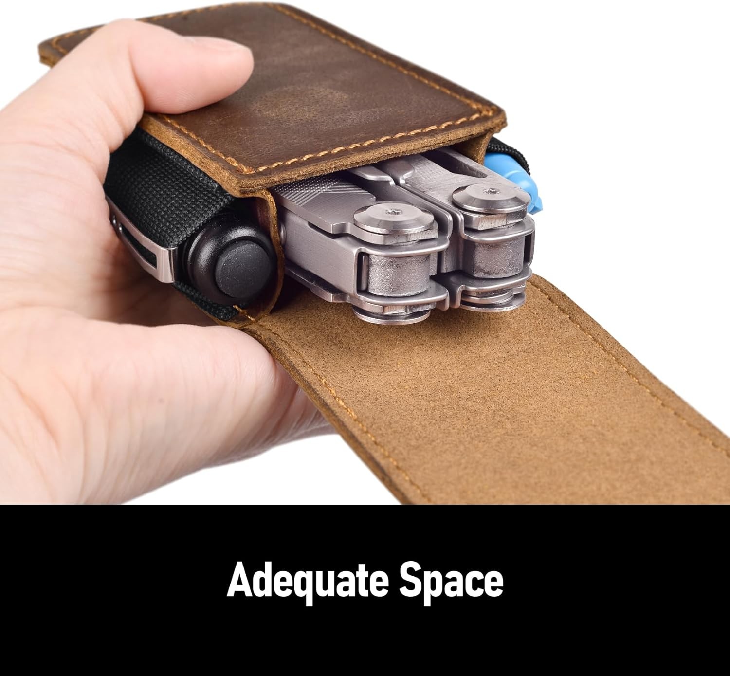 Genuine Leather Multitool Sheath Replacement for Leatherman – Premium EDC Belt O