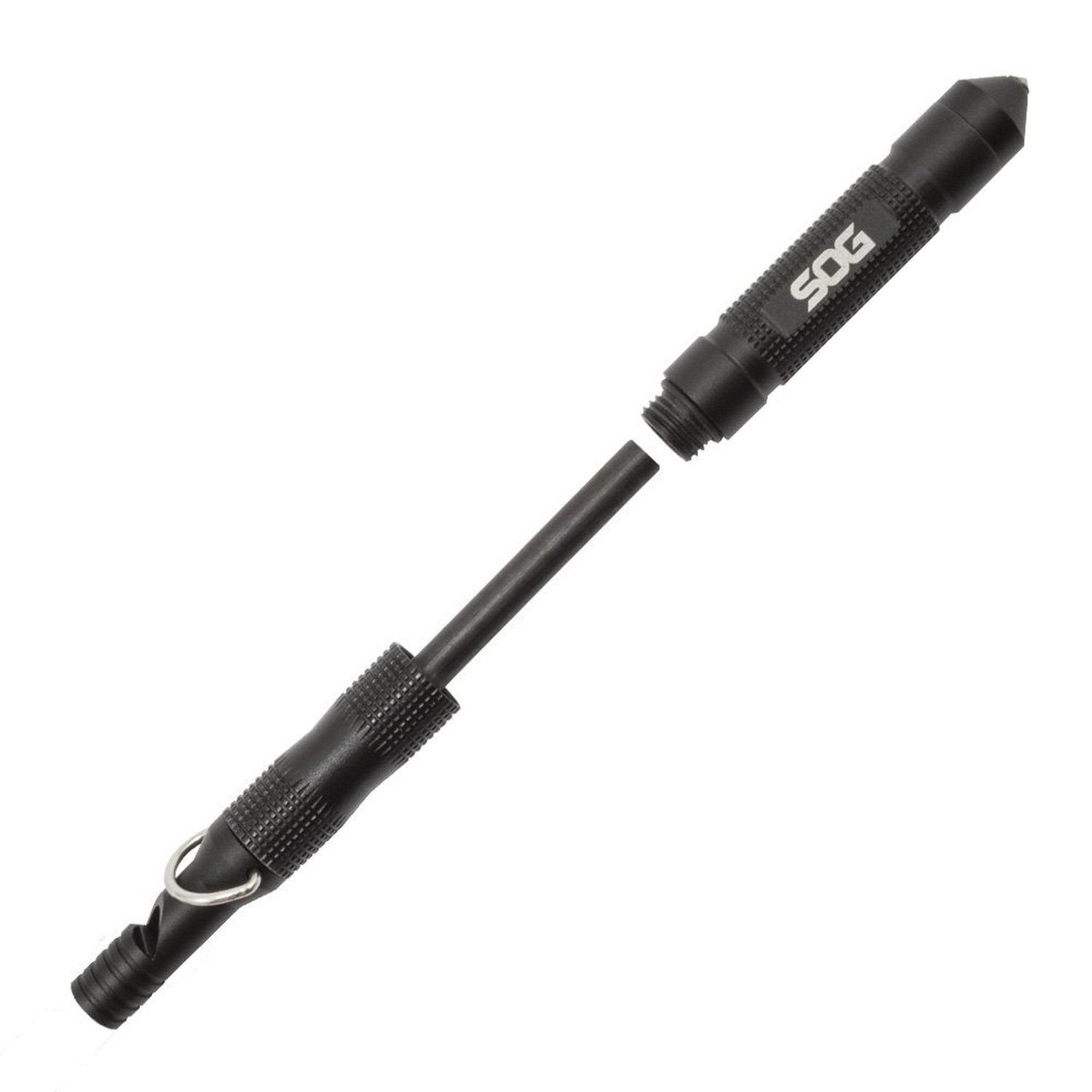 SOG Flint 4.3″ Survival & Defense Portable Compact Tool for Outdoors and Emer…