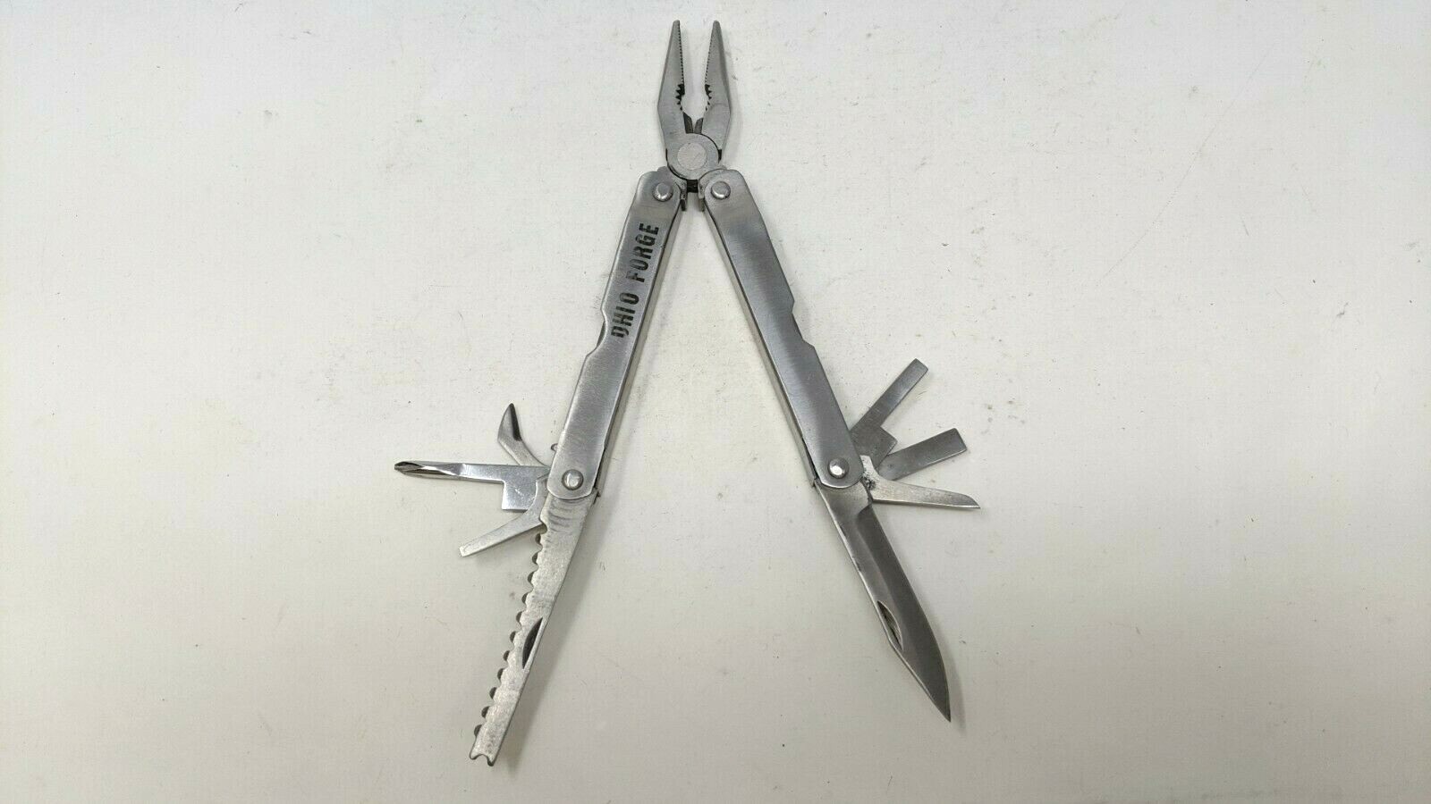 Ohio Forge Stainless Steel Multi Tool Saw Screw Drivers Can Opener **Various**
