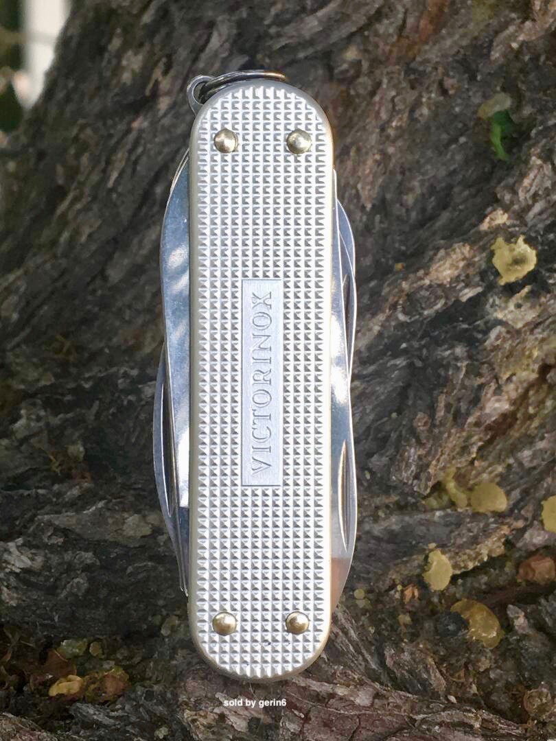 Swiss Army Knife, MiniChamp Silver Alox, Victorinox 0.6381.26US2, New In Box