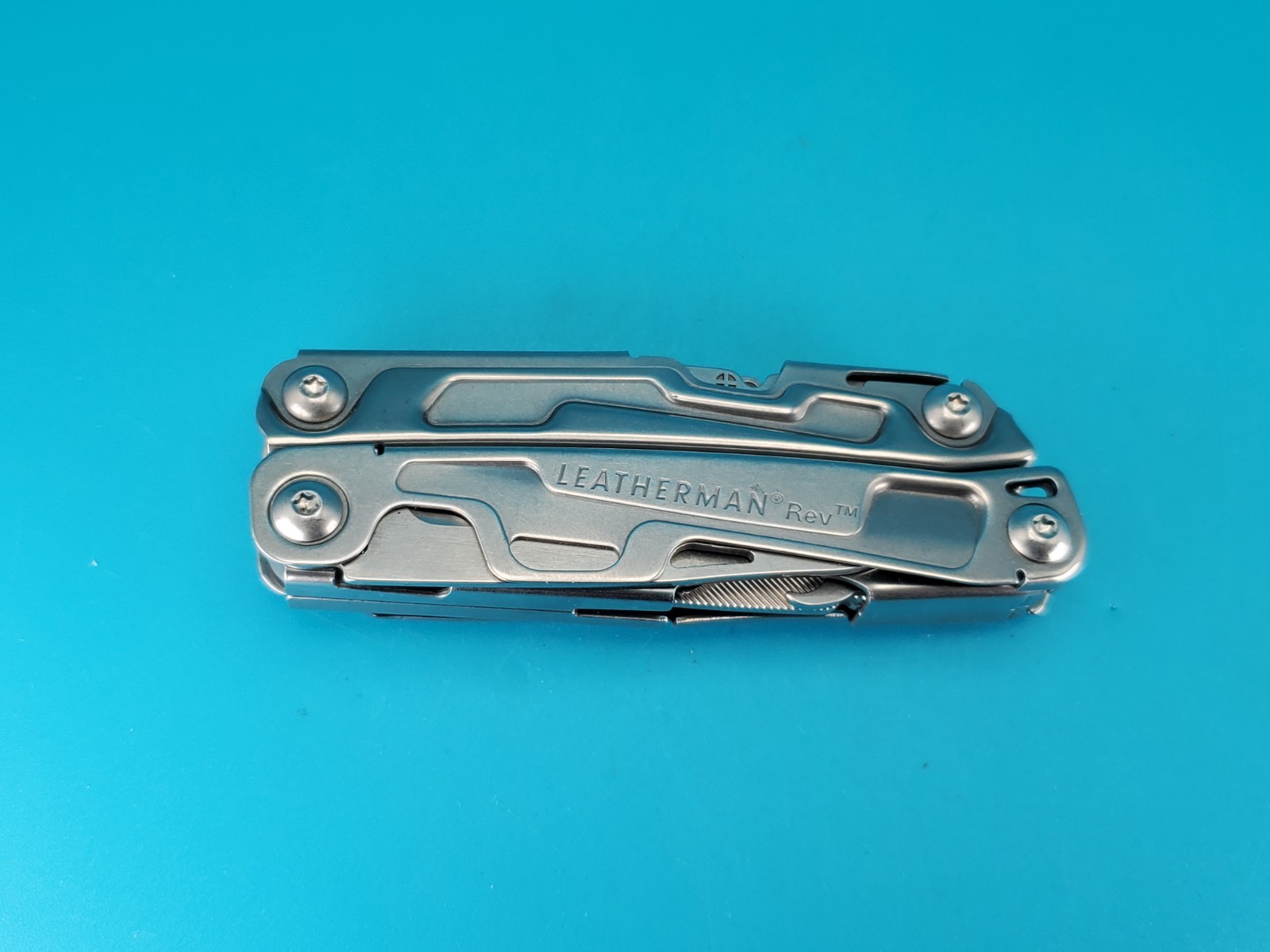Leatherman Rev 3.8″ Multi-Tool, Stainless! *DUNCAN AVIATION*