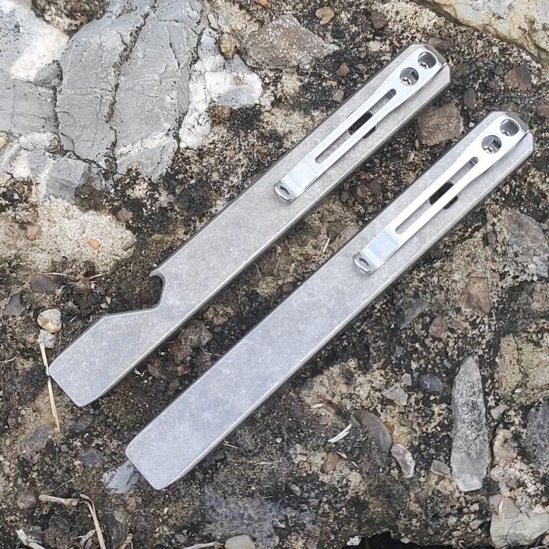 TC4 Titanium Alloy Pocket Pry Bar Multi Tool Lightweight Durable