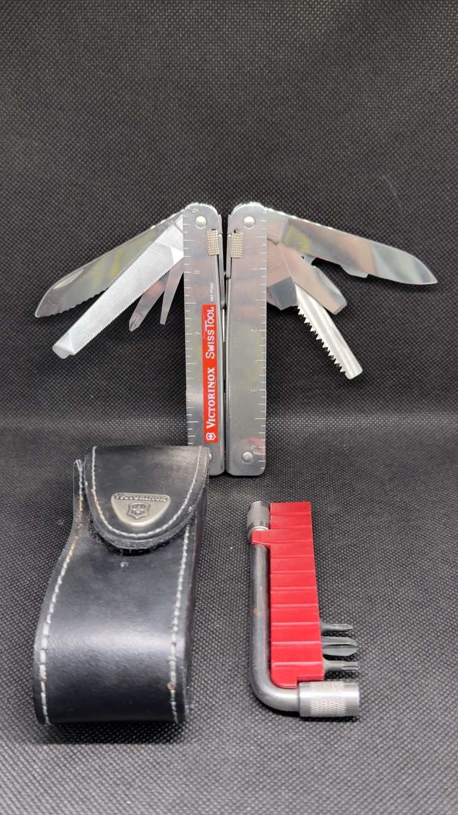 Victorinox SwissTool Multitool Original Version with Leather Pouch & Bit Wrench