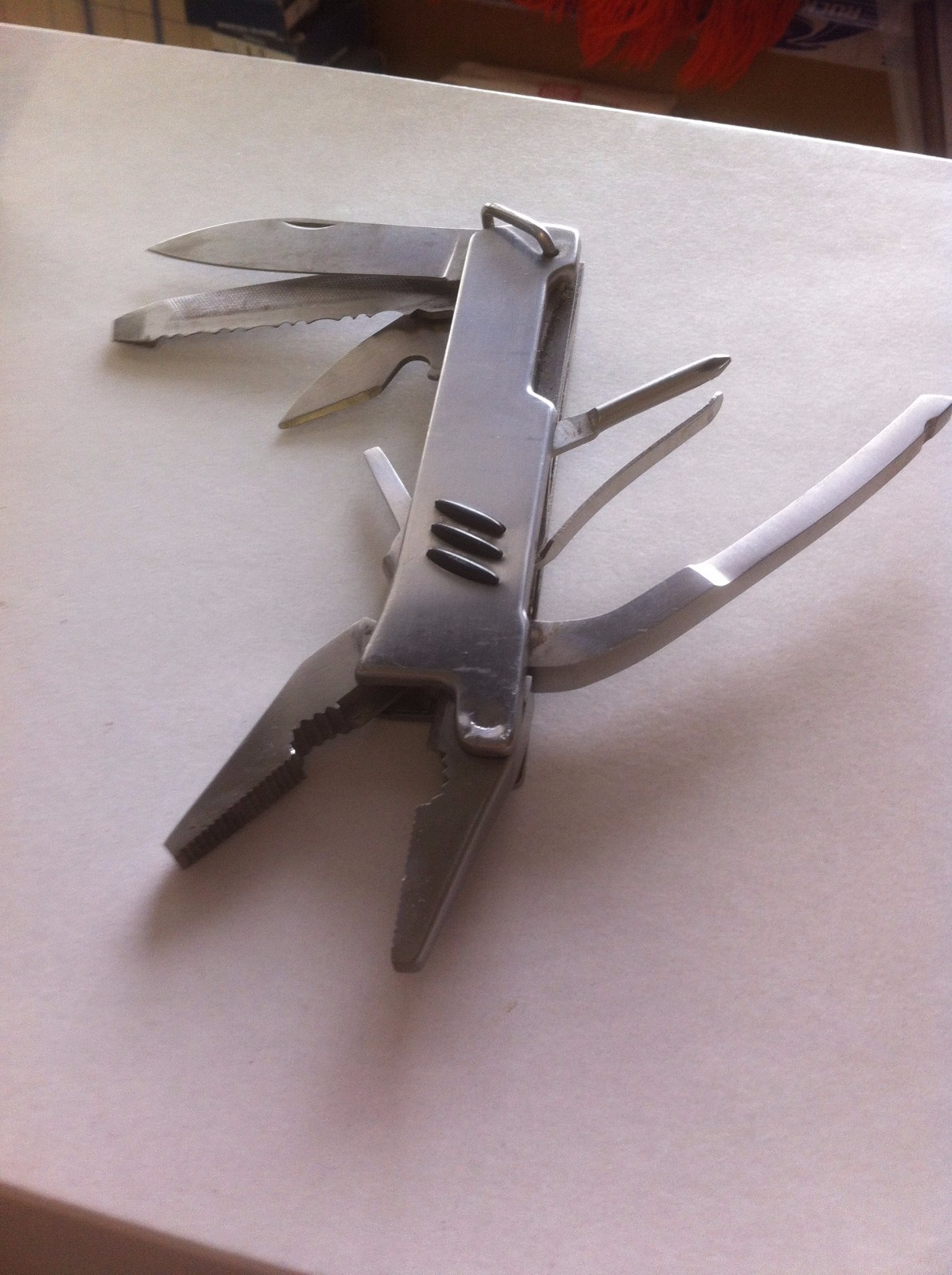 ‘9 Tools in One’ Multi Purpose Pocket Tool with Belt Loop Sheath