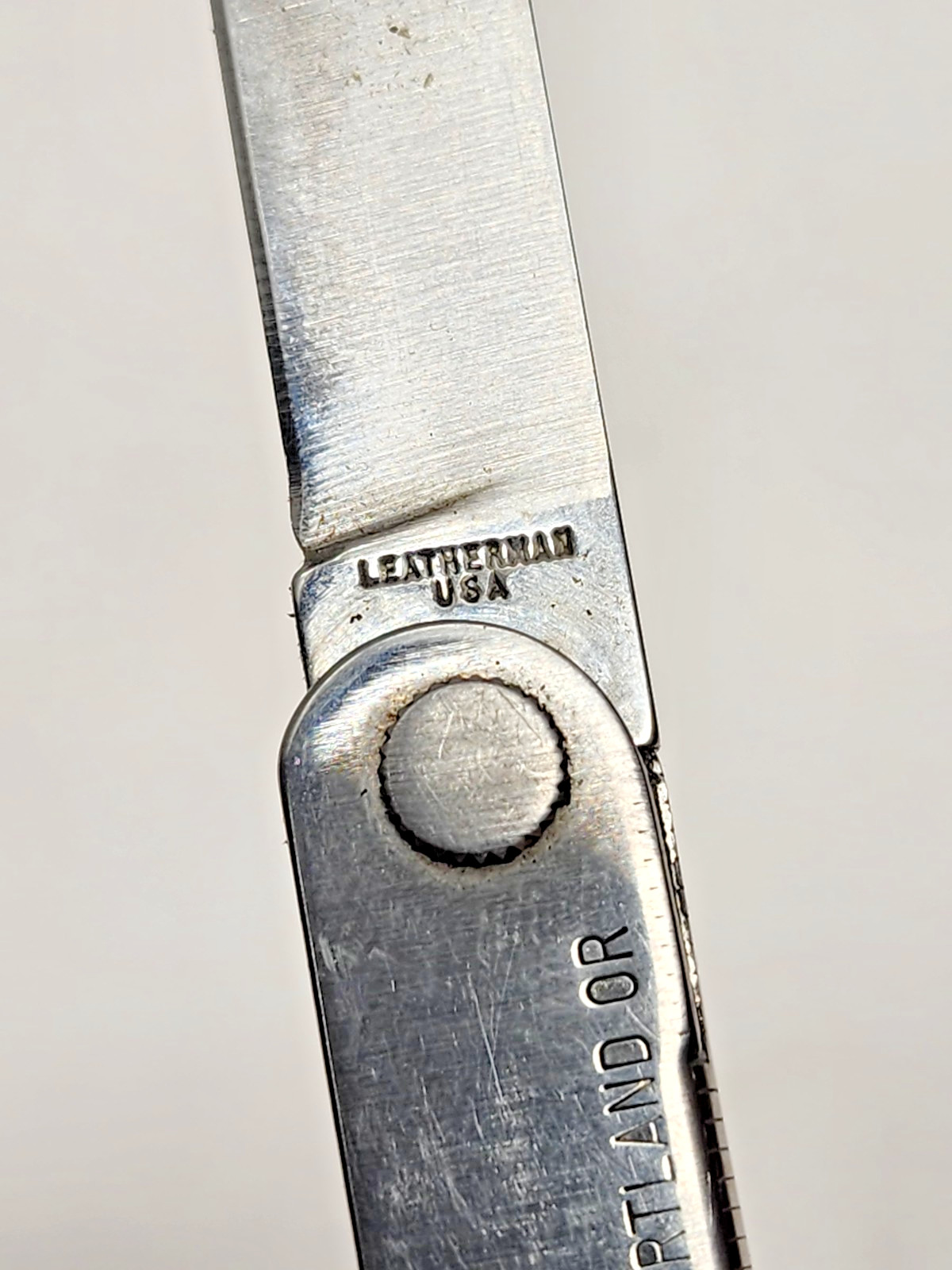 Leatherman USA Multi Tool Portland OR With Leather Sheath