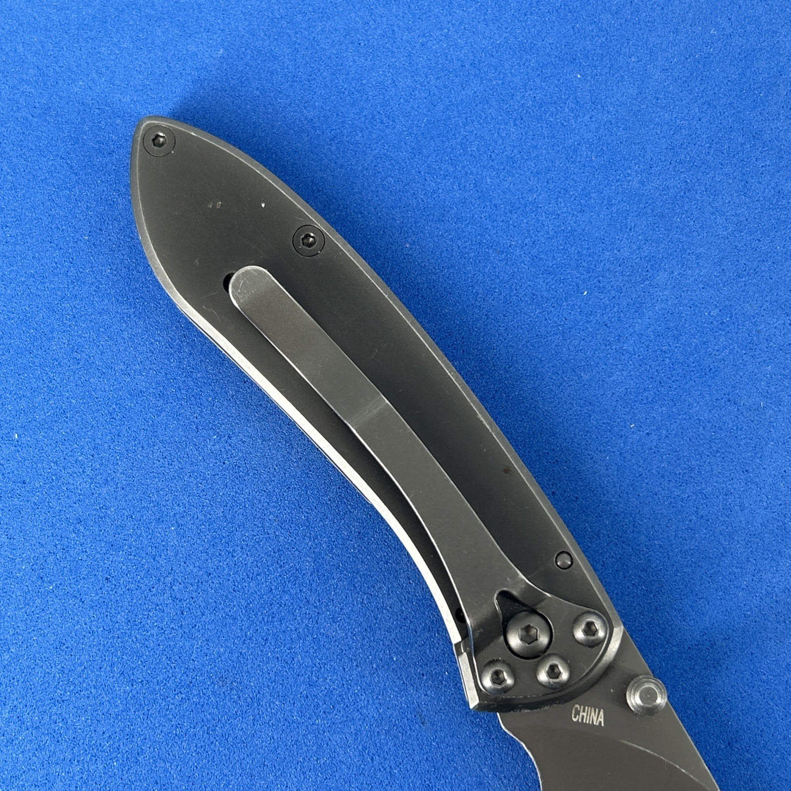 Buck 327 Nobleman Stainless STEEL Linerlock Folding Pocket KNIFE-Great condition