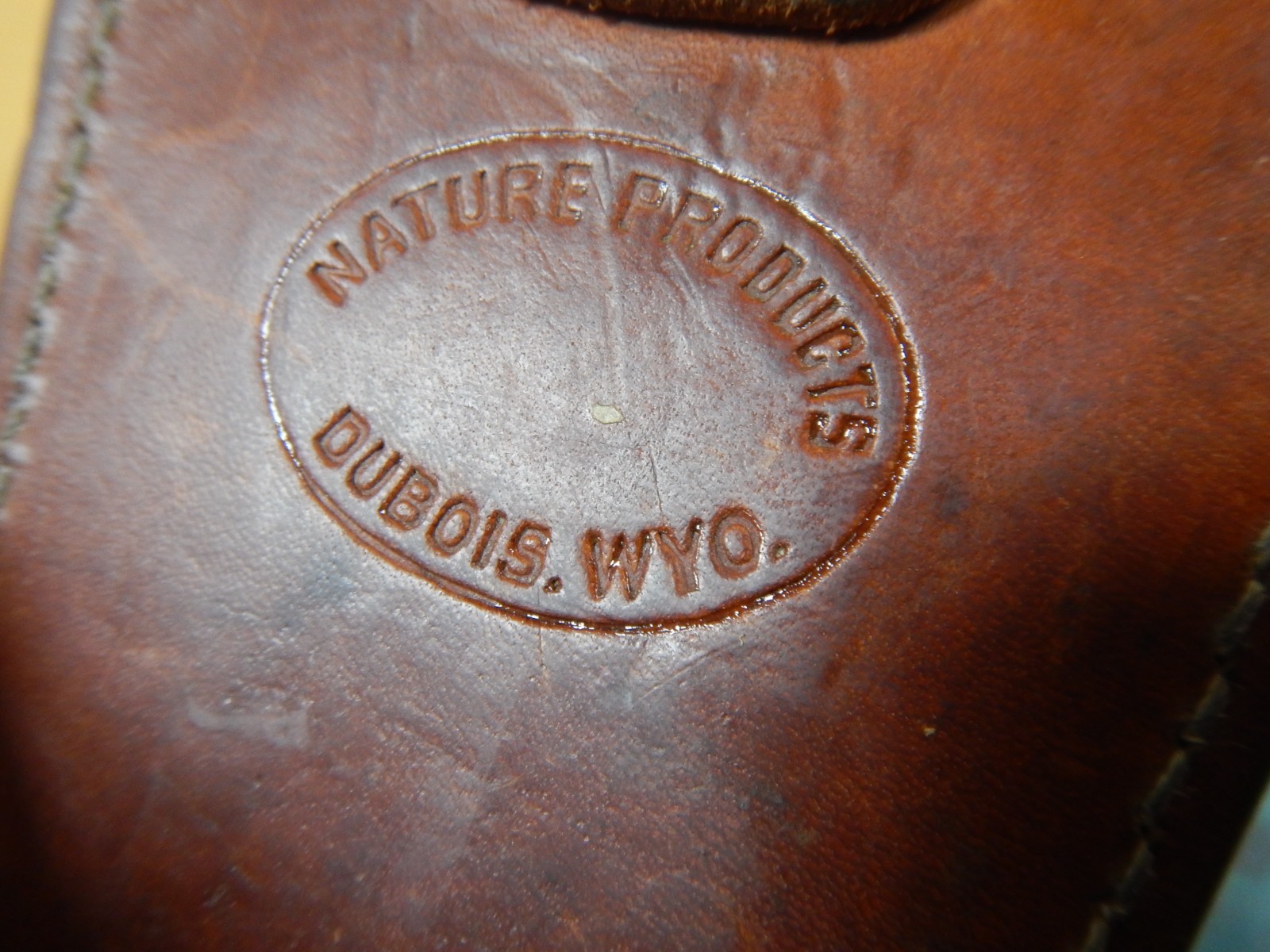 Wyoming Pac Saw Vintage W/ Leather Sheath 12-1/2″ Long Nice Shape