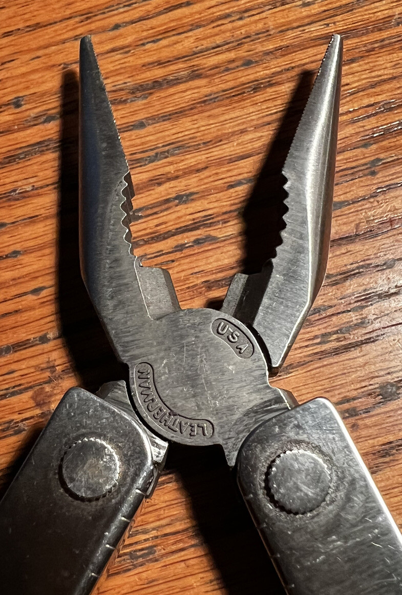 Vintage Leatherman Pocket Survival Multi-Tool TM 1325473 Made In USA
