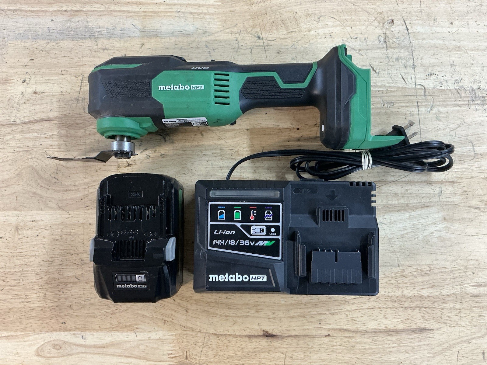 Metabo HPT CV18DA 18V Multivolt Cordless Multi-Tool w/ Battery & Charger