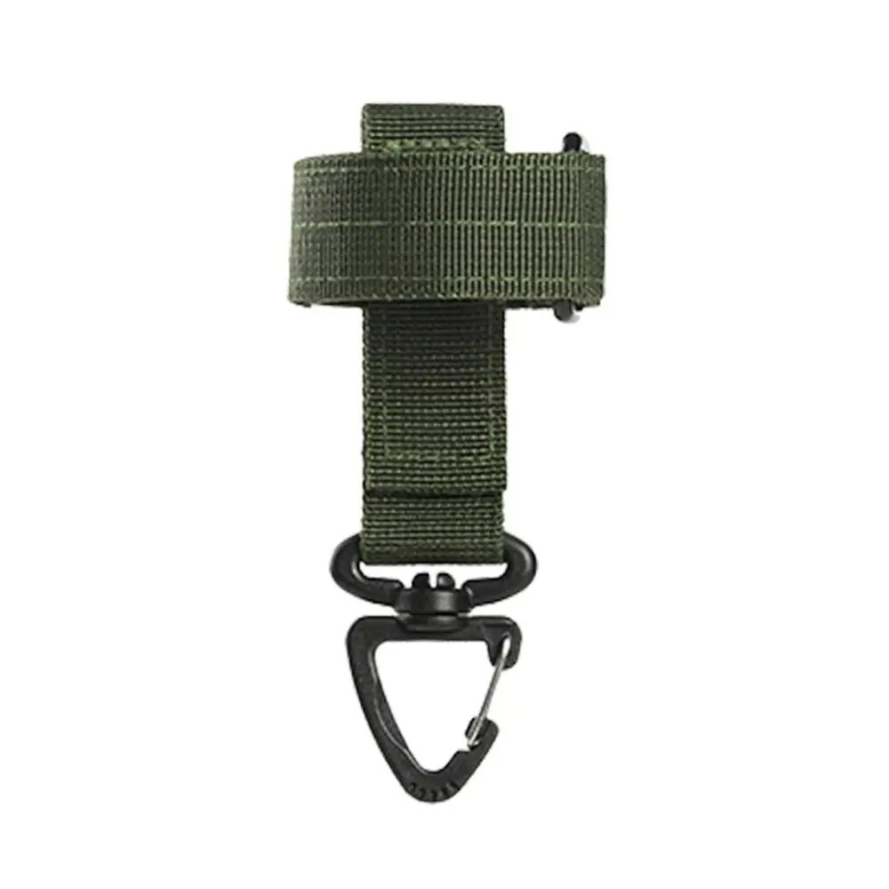 Outdoor Camping Glove Strap Hiking Nylon Ribbon Keychain Tacticals Triangle tool