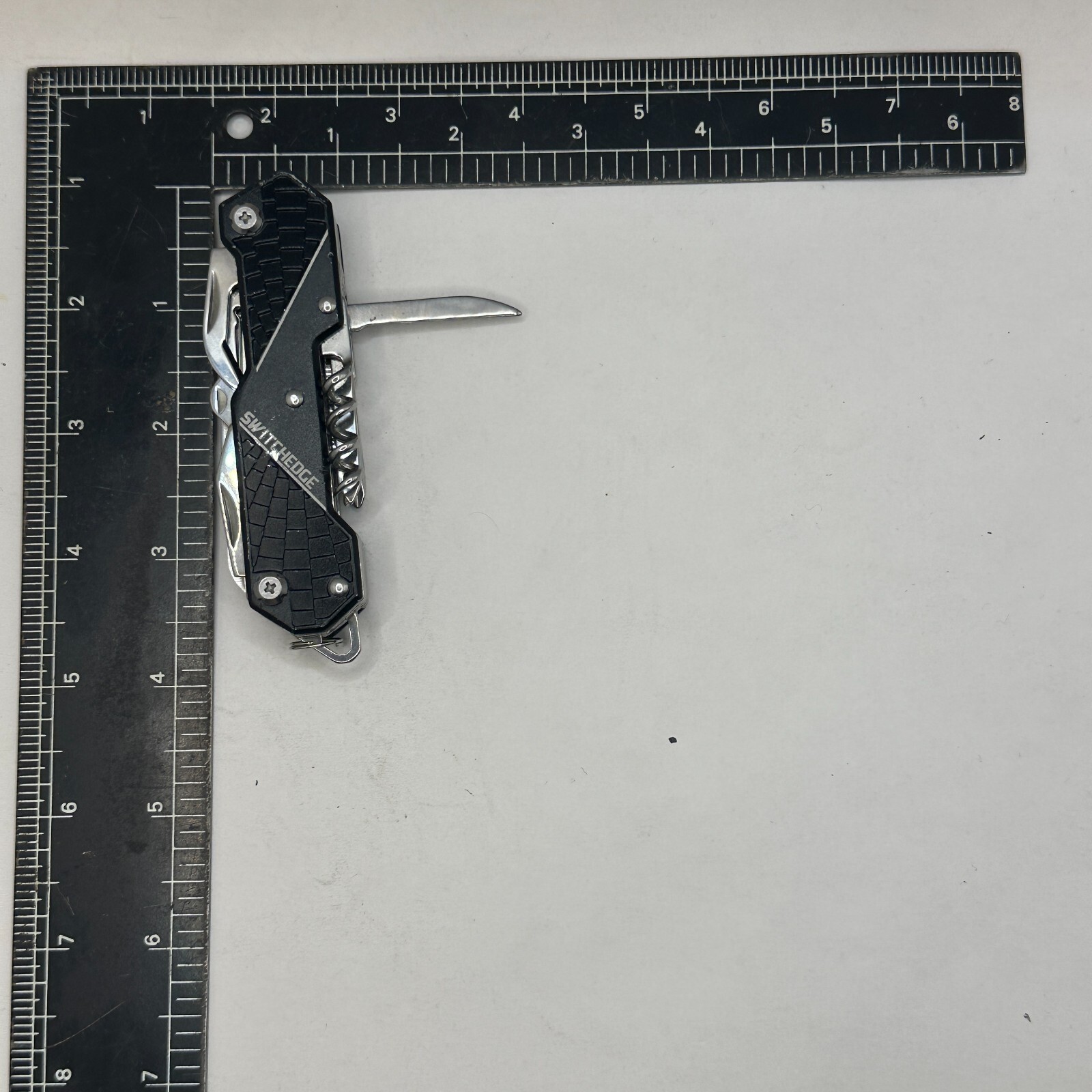 Switchedge Black 14 Tools In One Crimson Pocket Knife multi tool camping🔔