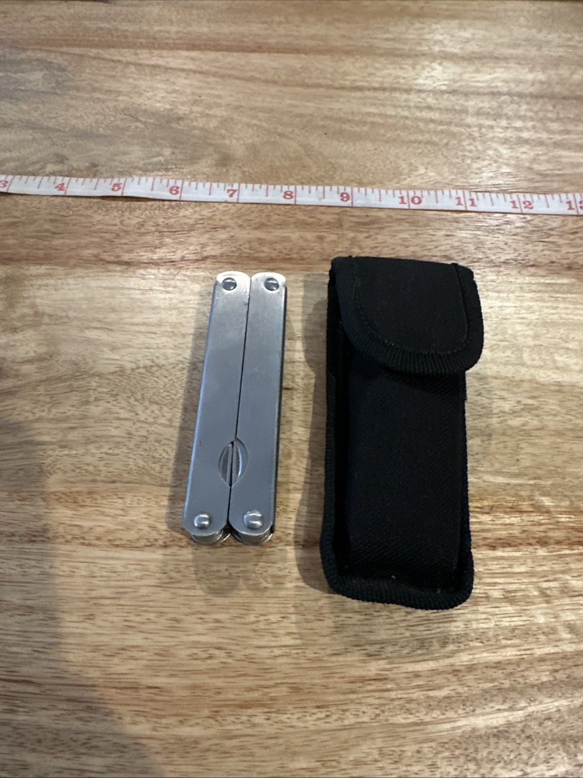 Vintage Castrol Branded Multi tool with carrying pouch