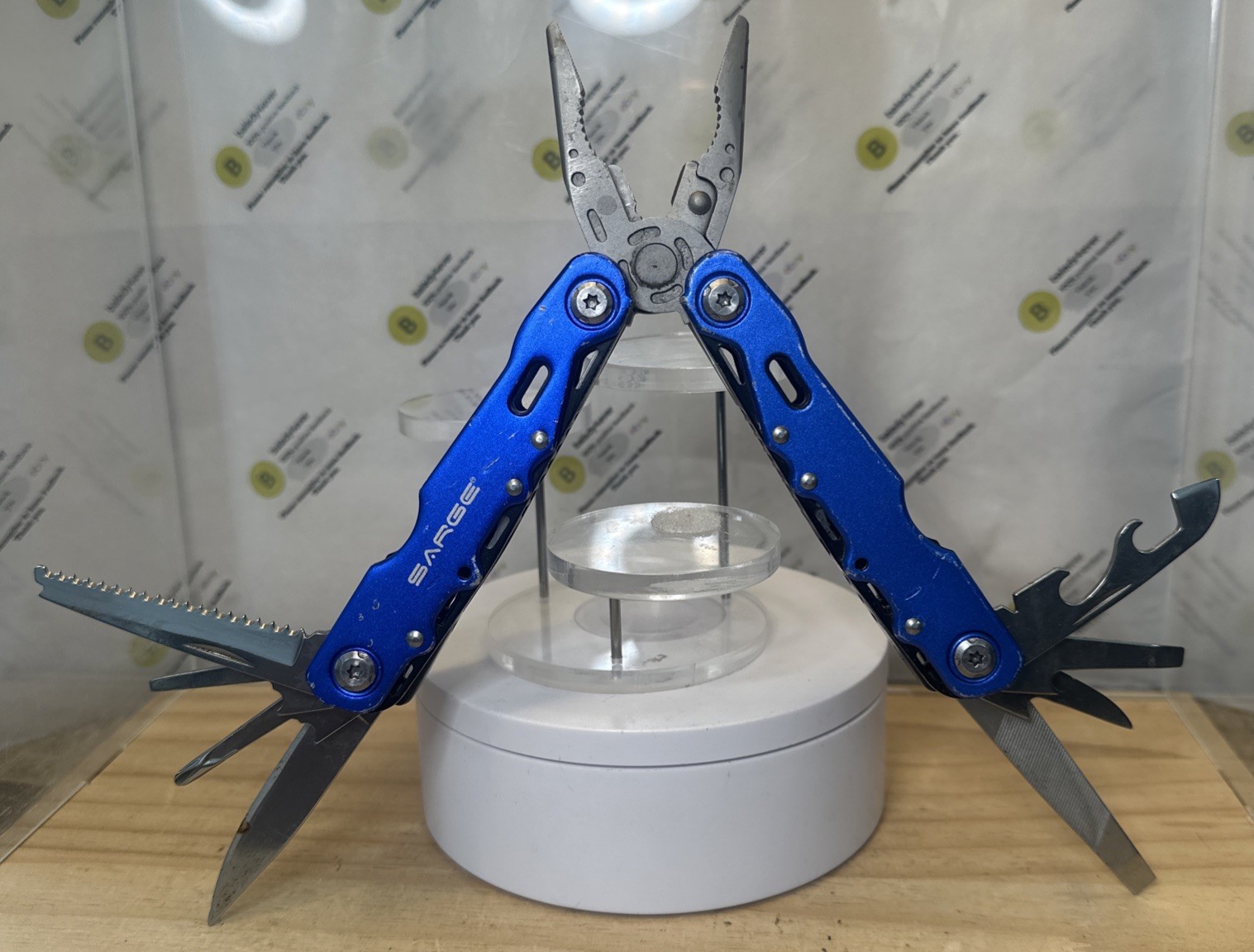 Sarge Blue Force Multi-Tool 4.25” Closed